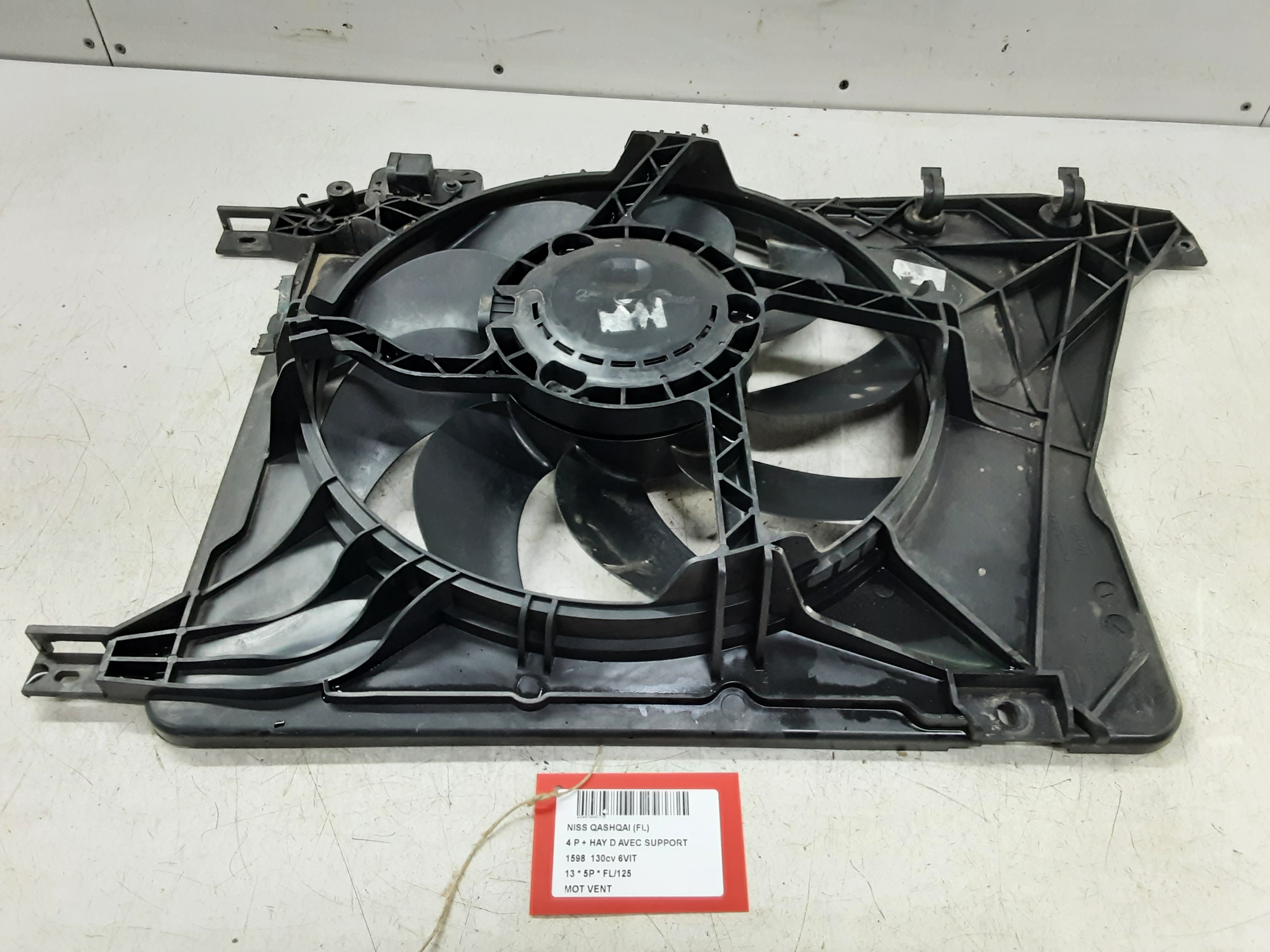 KACHEL VENTILATORMOTOR Nissan QASHQAI 2/10 - 14 J10