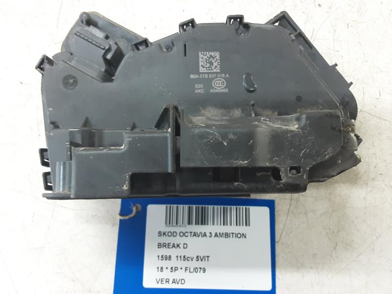 VERGRENDELING VOOR RECHTS Skoda OCTAVIA (5E) FaceLift 3/17 - 20