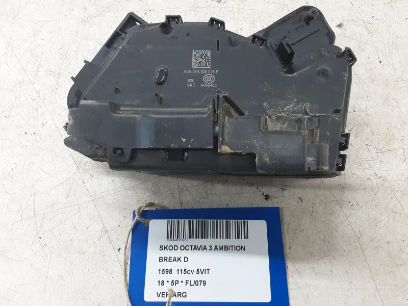 VERGRENDELING ACHTER LINKS Skoda OCTAVIA (5E) FaceLift 3/17 - 20