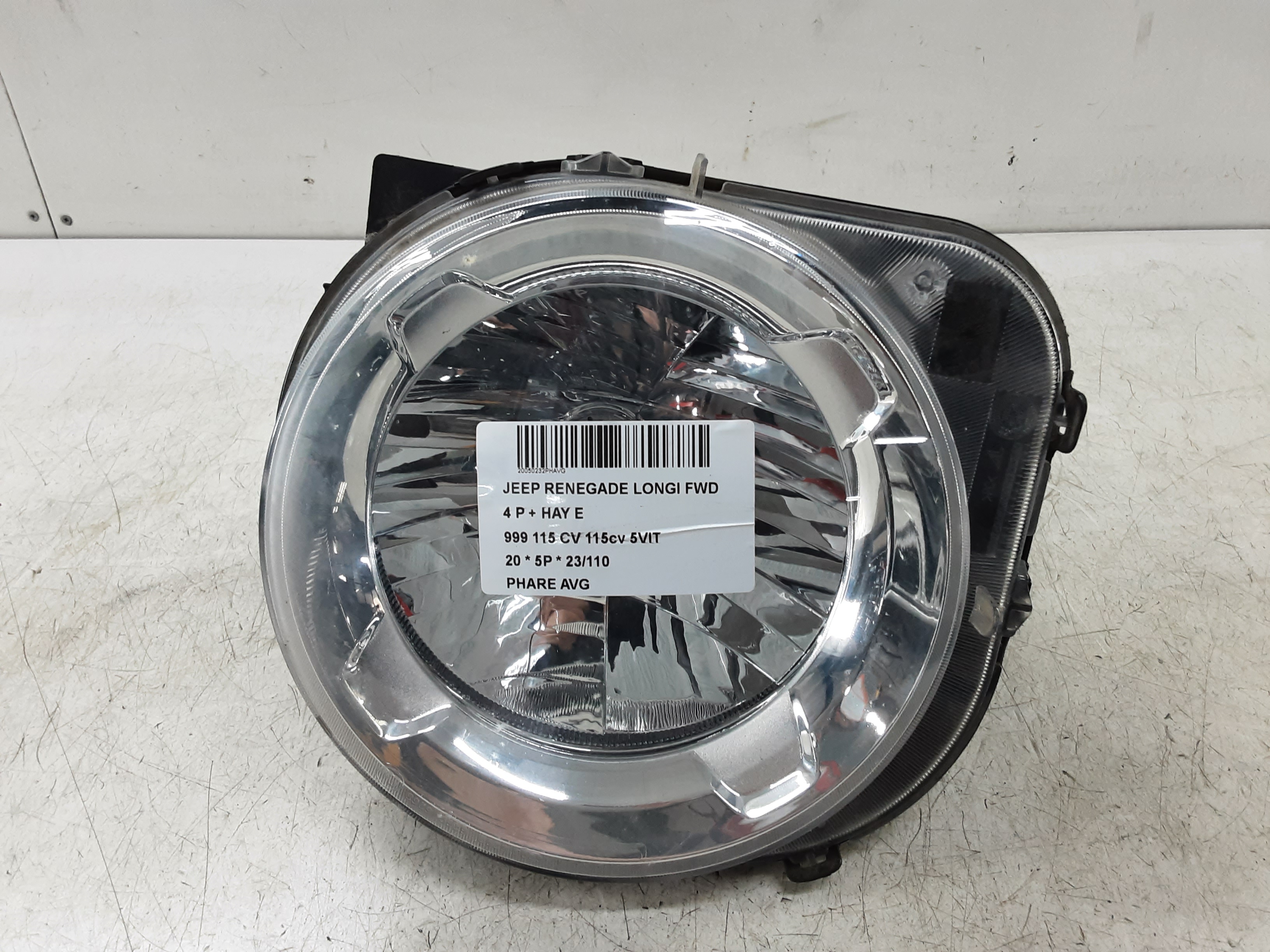 KOPLICHT VOOR LINKS Jeep RENEGADE (1) Facelift 9/18+