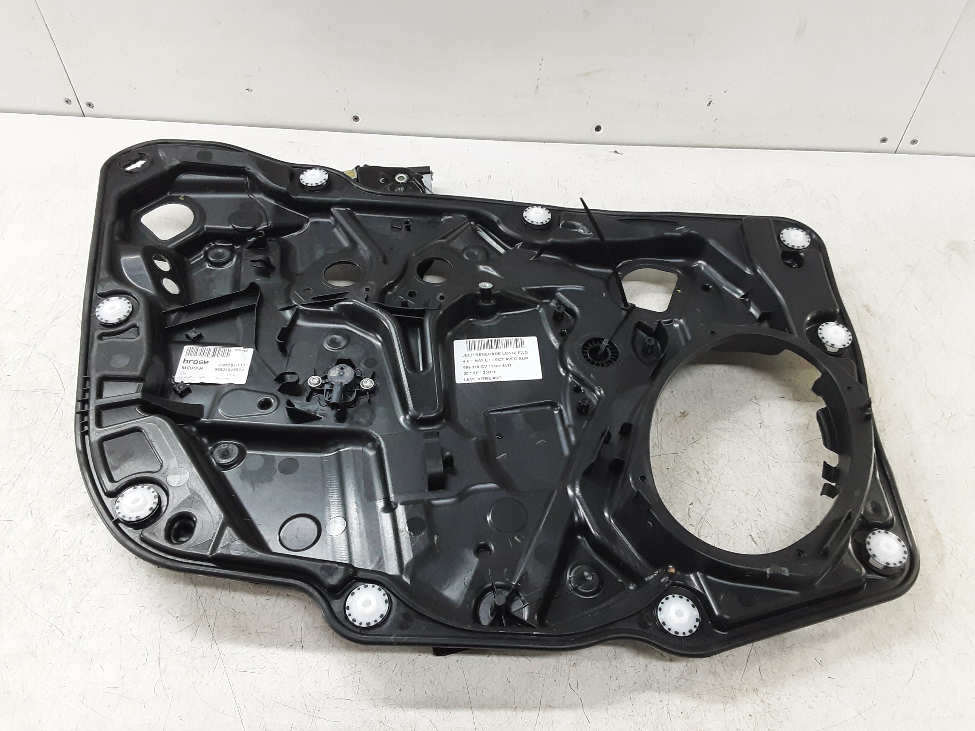 RUITMECHANISME VOOR LINKS Jeep RENEGADE (1) Facelift 9/18+