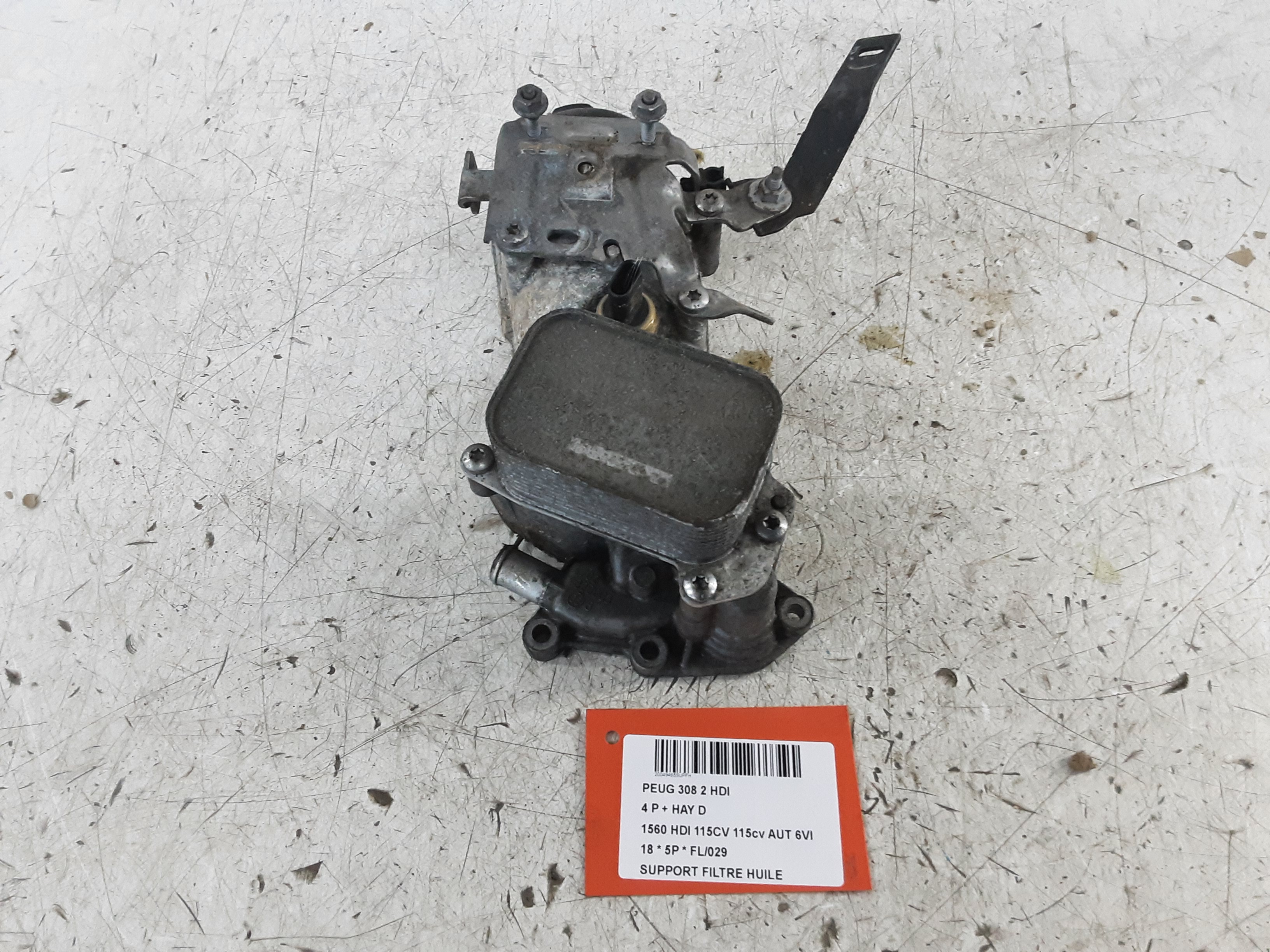 OLIEFILTERSTEUN Peugeot 308 (2) 9/13-6/17