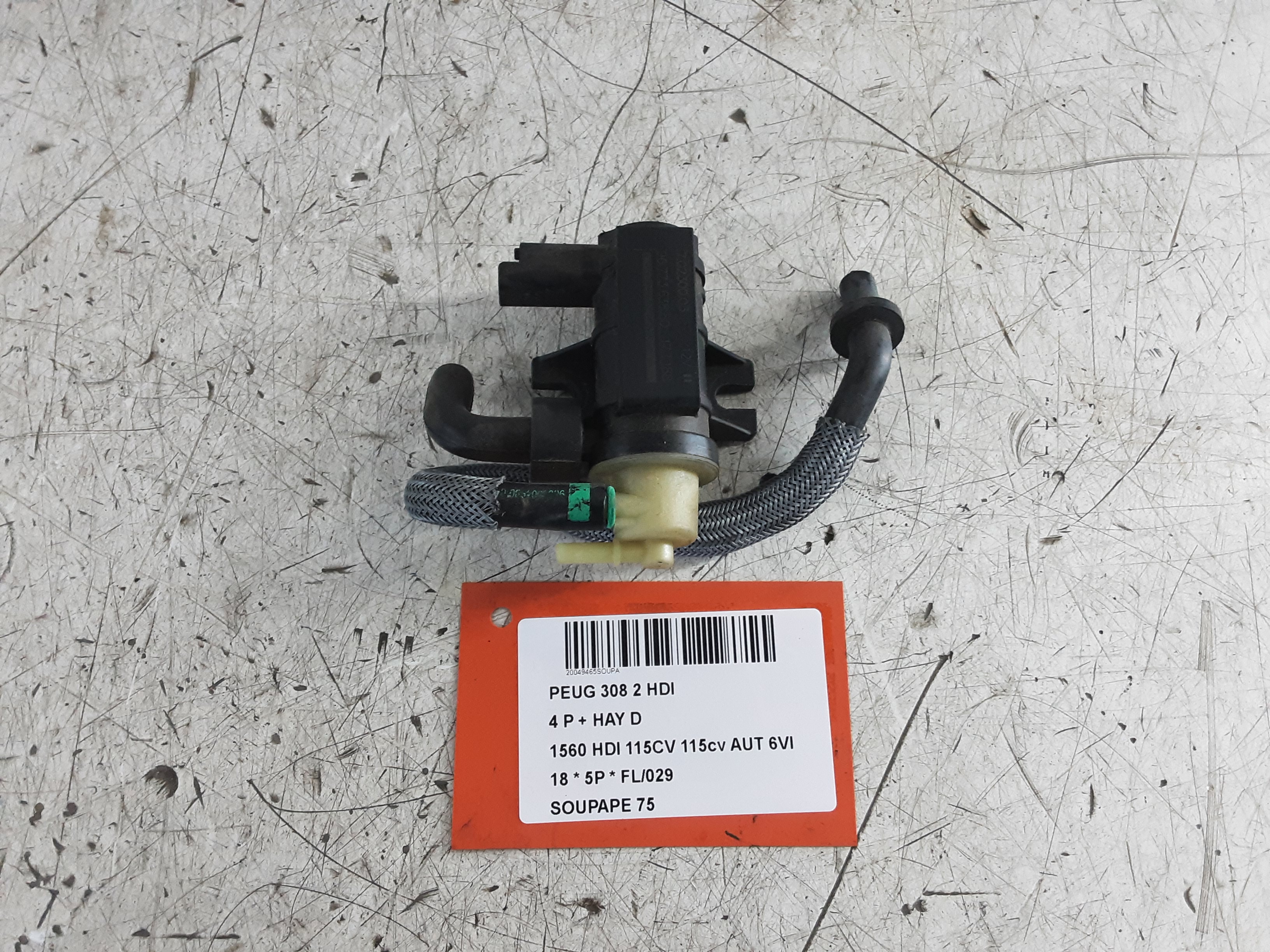 INLAATKLEP Peugeot 308 (2) 9/13-6/17