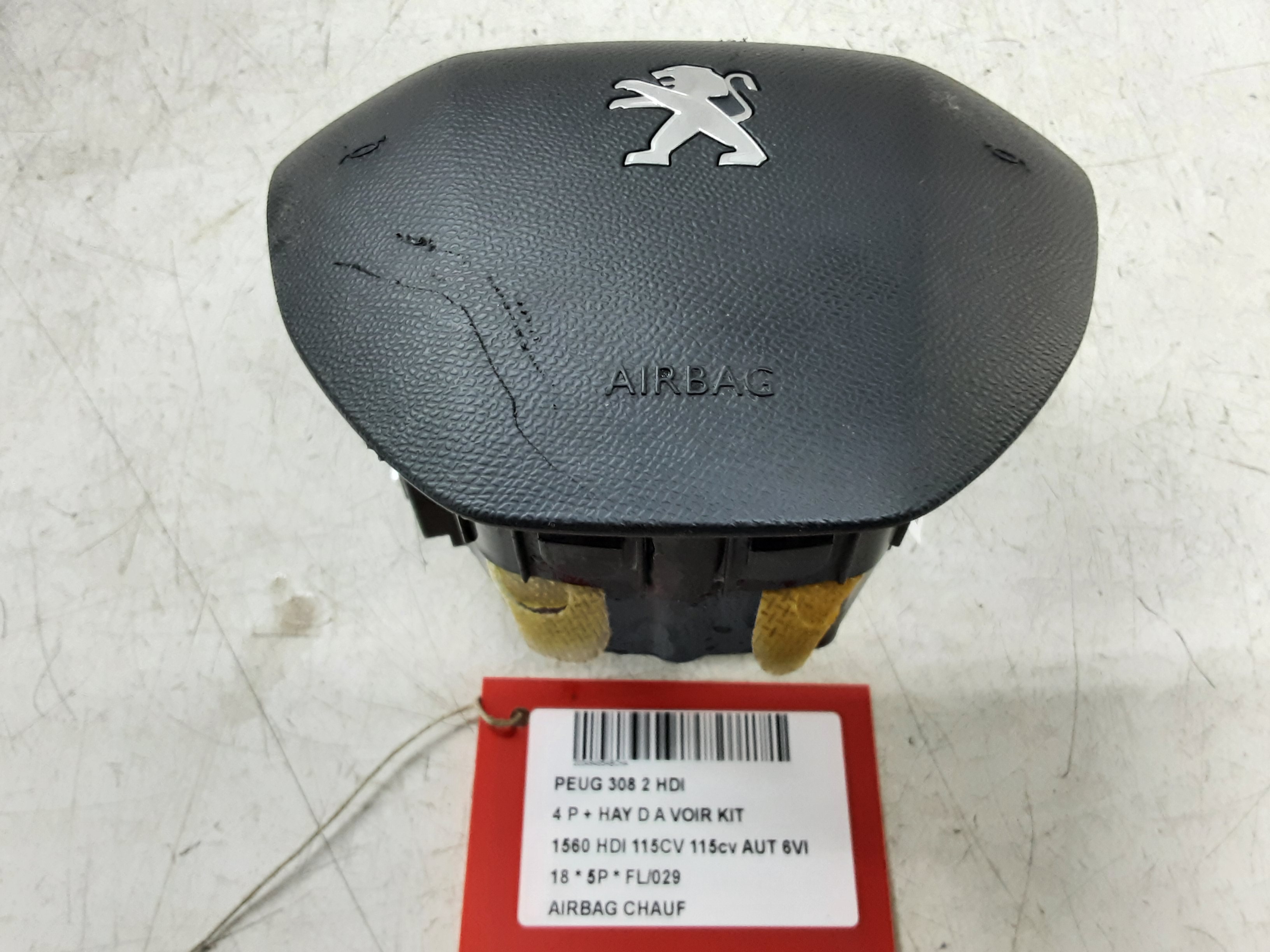 AIRBAG STUUR Peugeot 308 (2) 9/13-6/17