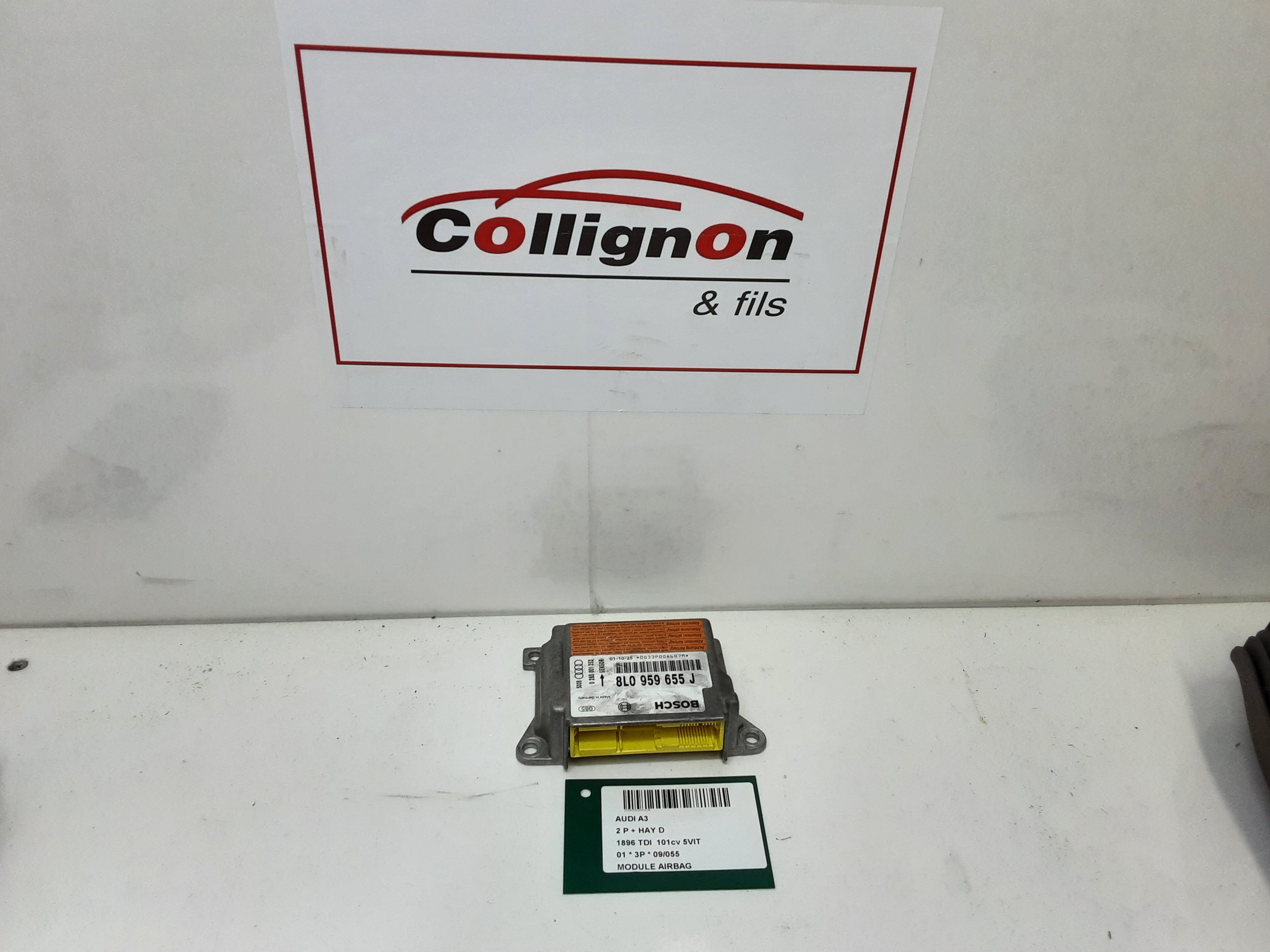 MODULE D&#039;AIRBAG Audi A3 96 - 6/03