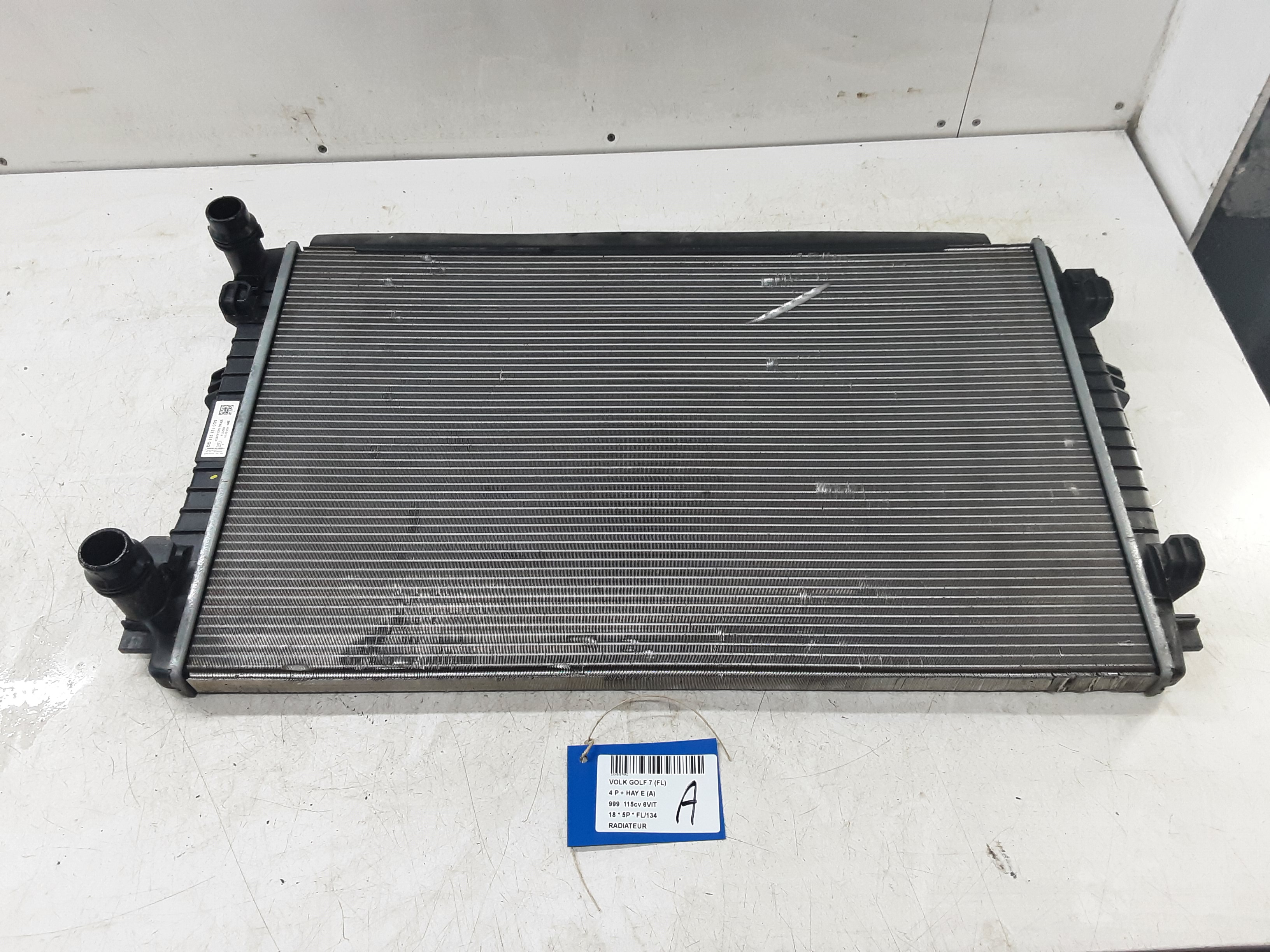 RADIATOR Vw GOLF VII 1/17 - 2/20 FaceLift