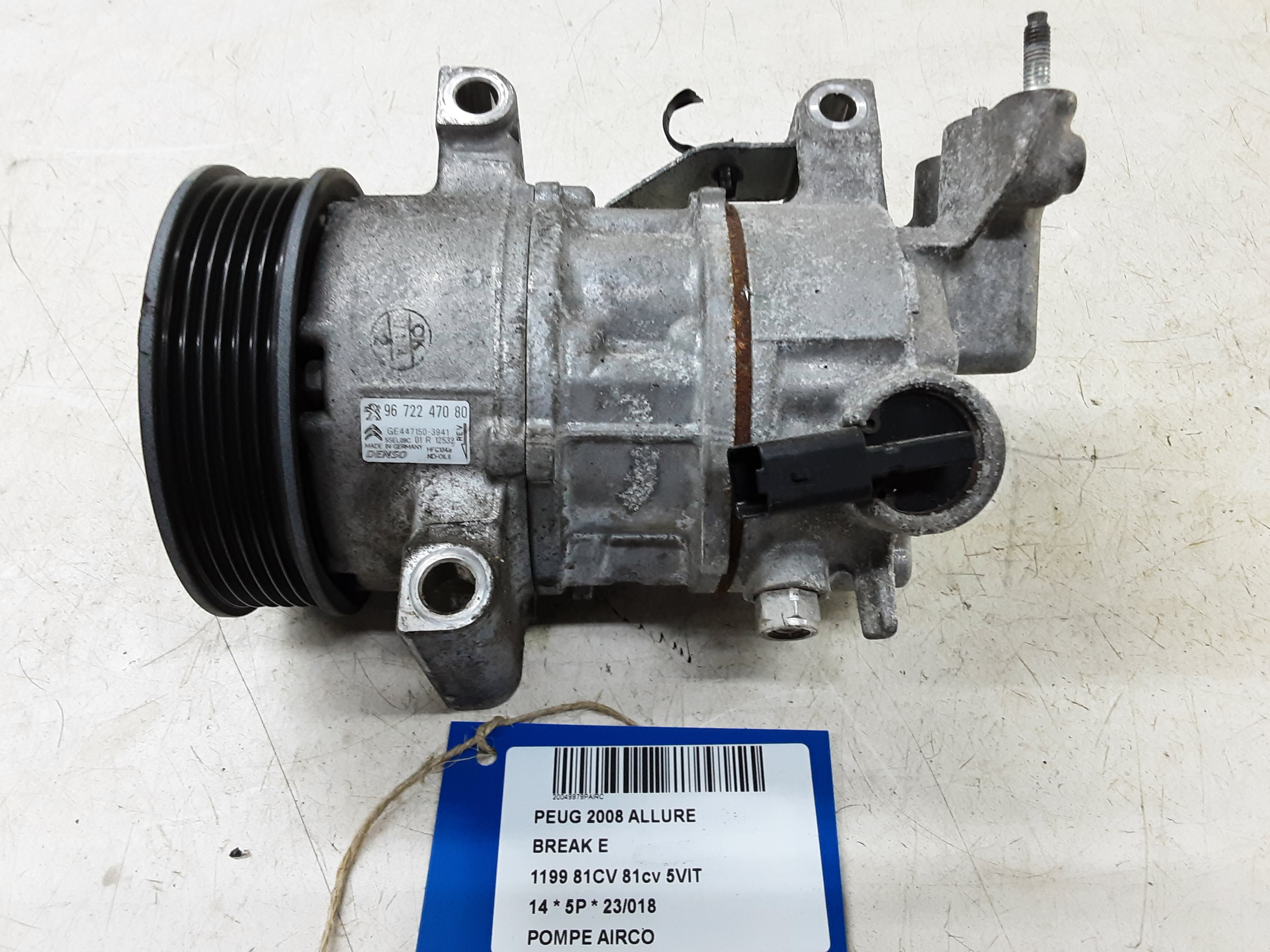 AIRCO POMP Peugeot 2008 (1)  5/13 - 4/16