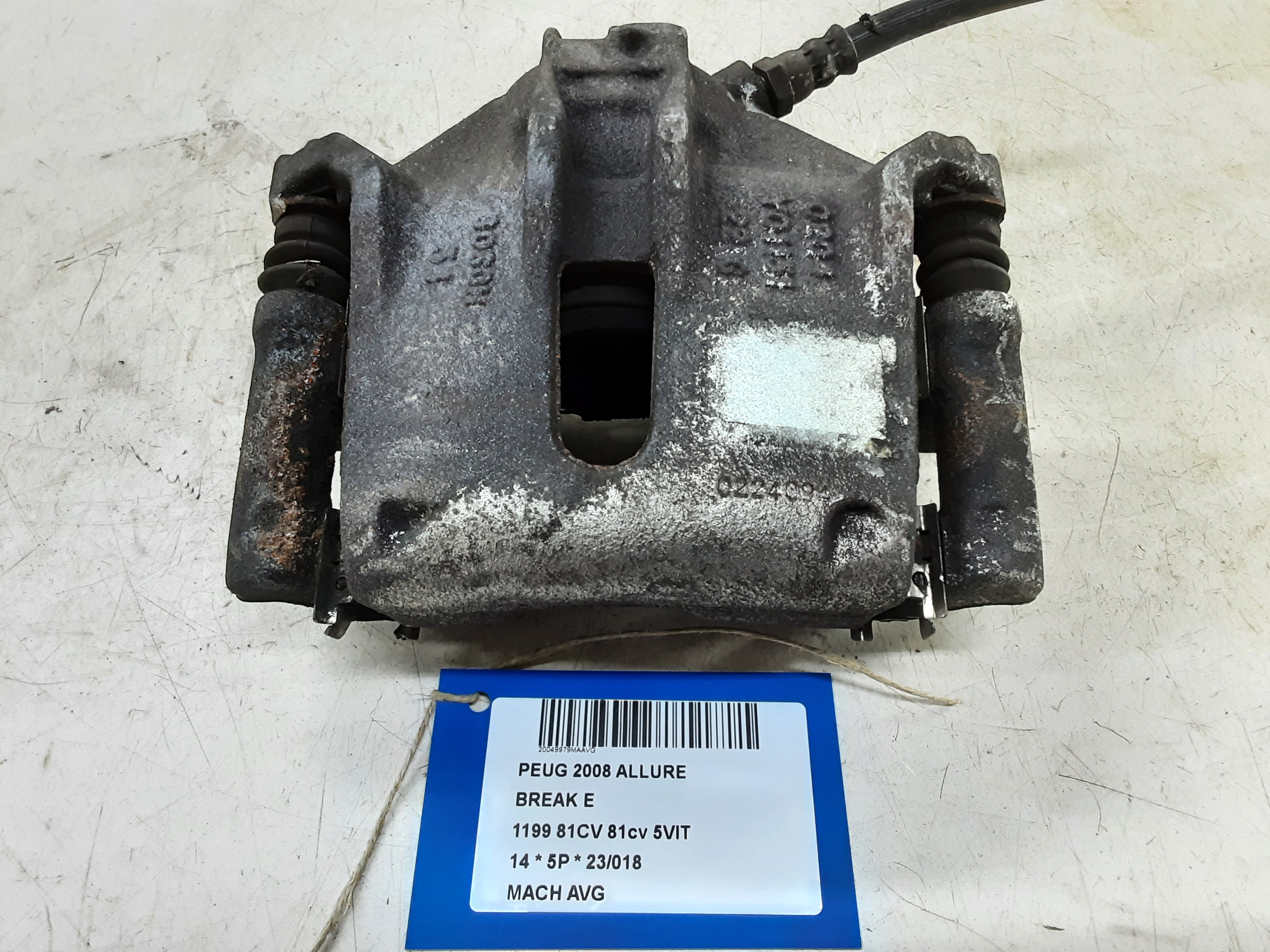 REMKLAUW VOOR LINKS Peugeot 2008 (1)  5/13 - 4/16