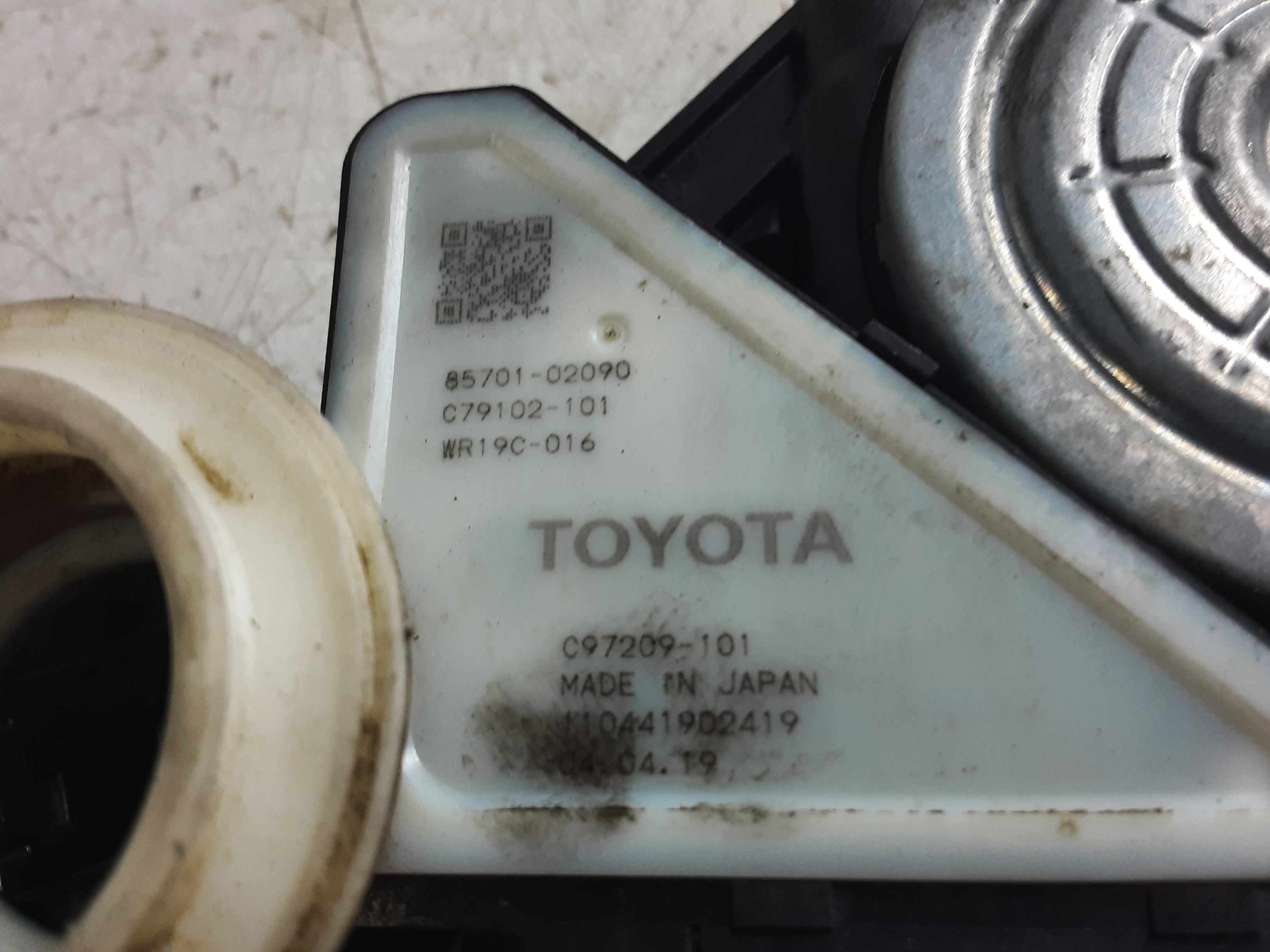 MOTOR RUITMECHANISME VOOR LINKS Toyota COROLLA 5P/5D 18+