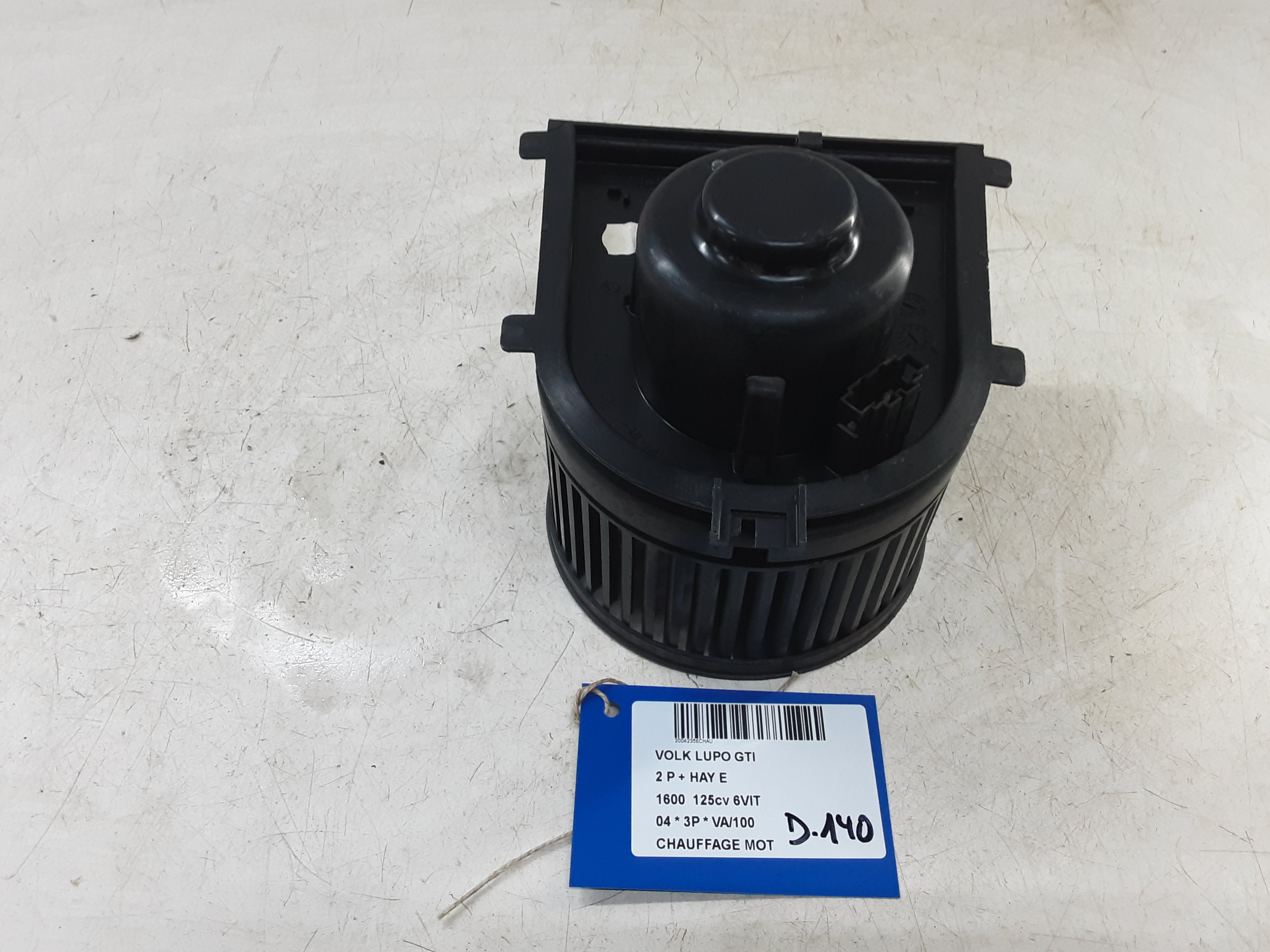 MOT VERWARMING Vw LUPO