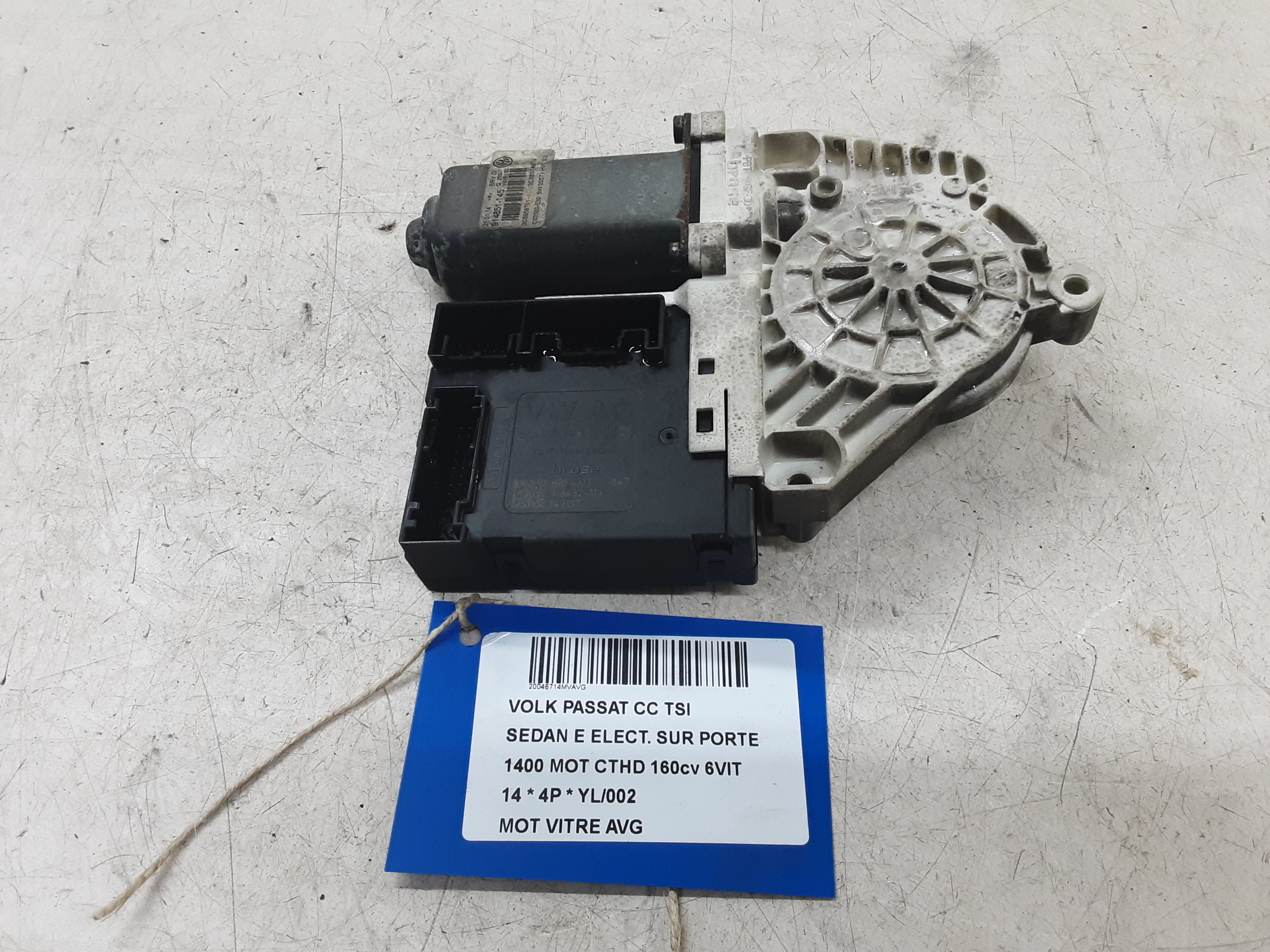 MOTOR RUITMECHANISME VOOR LINKS Vw PASSAT 11/10 - 14 MOTOR RUITMECHANISME VOOR LINKS Vw PASSAT 11/10 - 14