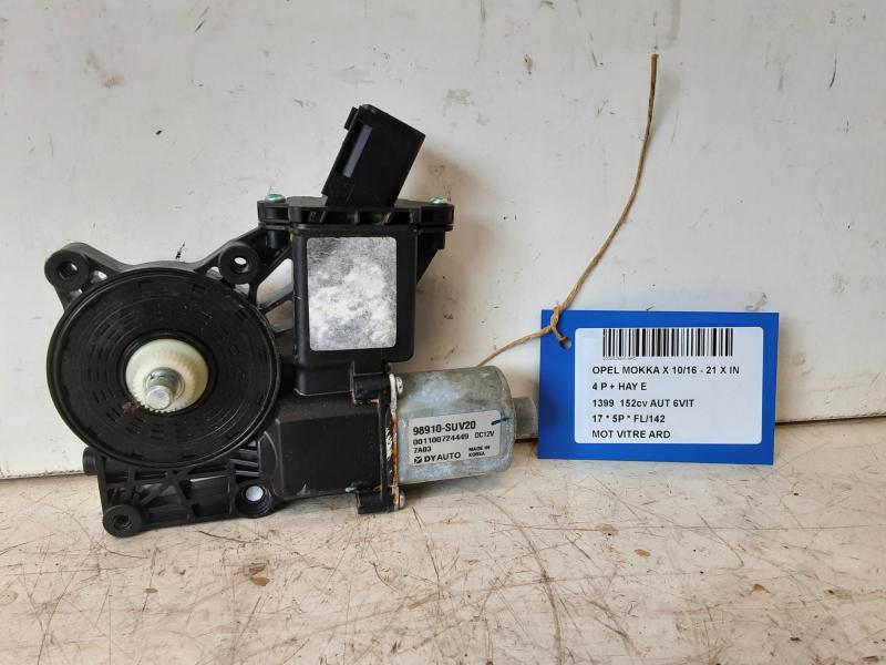 MOTOR RUITMECHANISME ACHTER RECHTS Opel MOKKA X 10/16 - 21