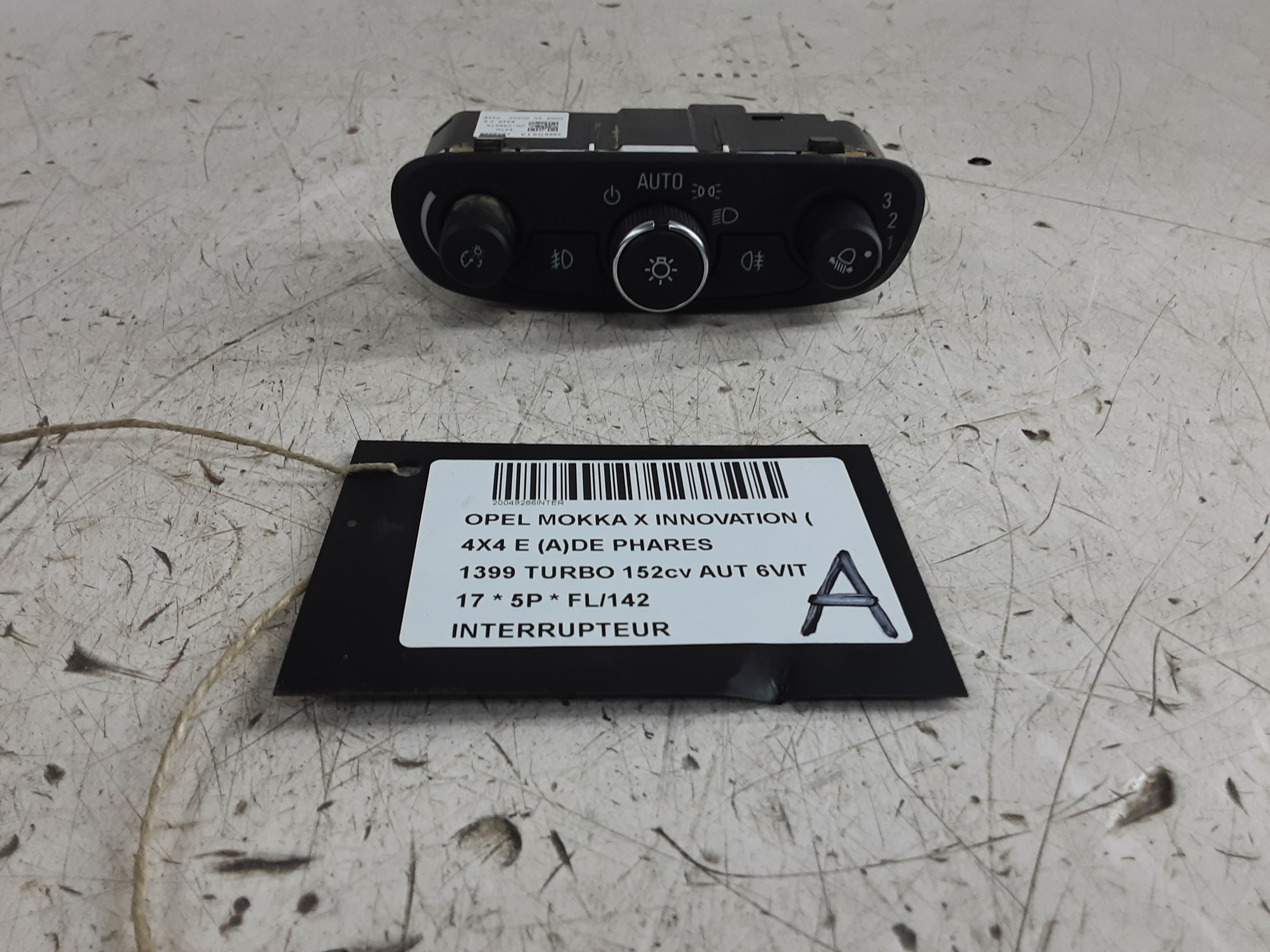 INTERRUPTEUR Opel MOKKA X 10/16 - 21