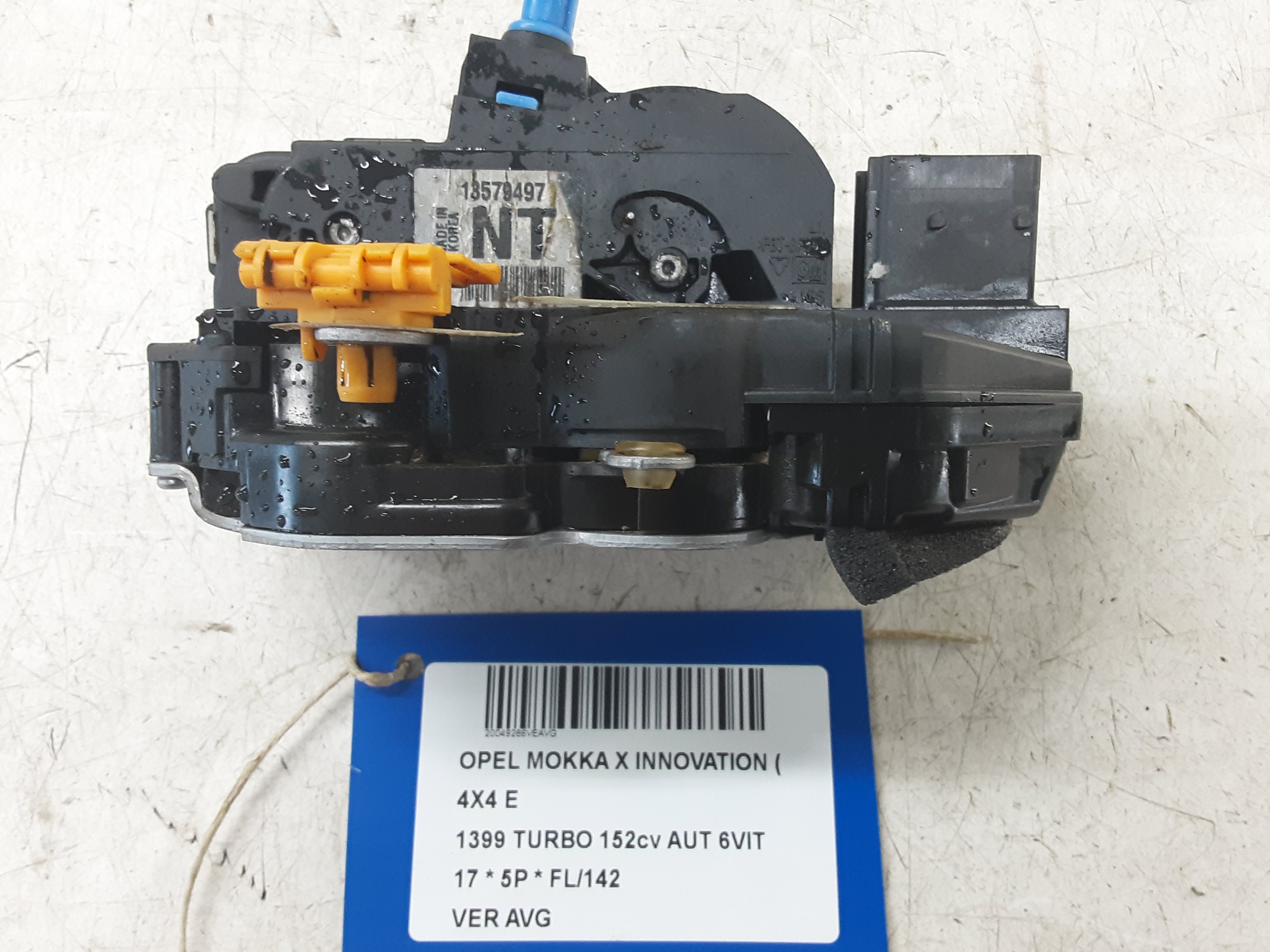 VERROUILLAGE DE PORTE AVANT GAUCHE Opel MOKKA X 10/16 - 21