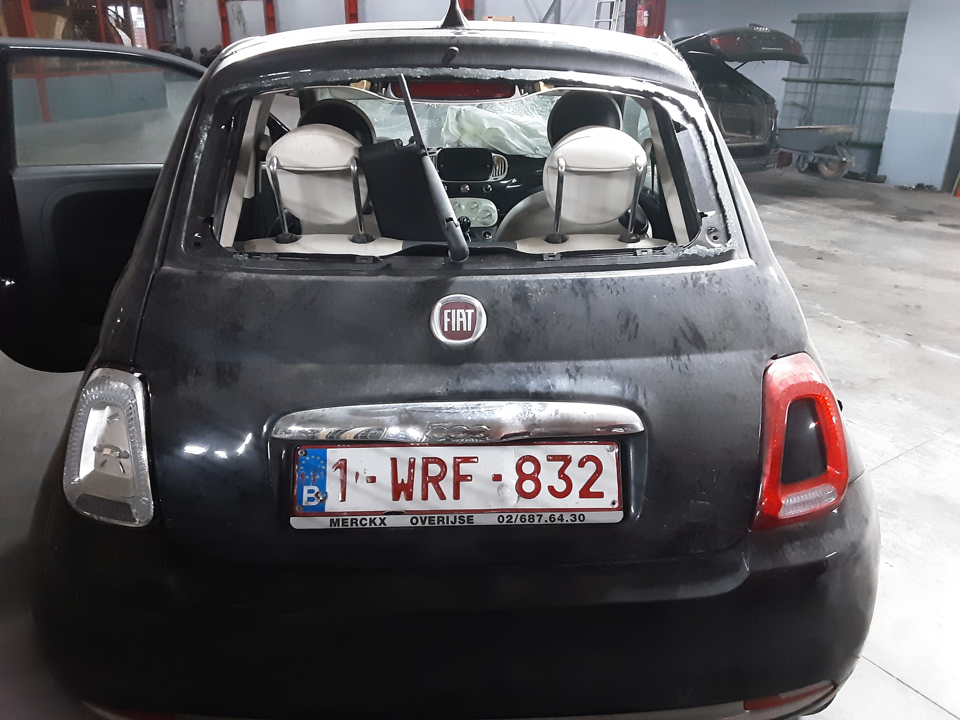 ACHTERKLEP Fiat 500 7/15+