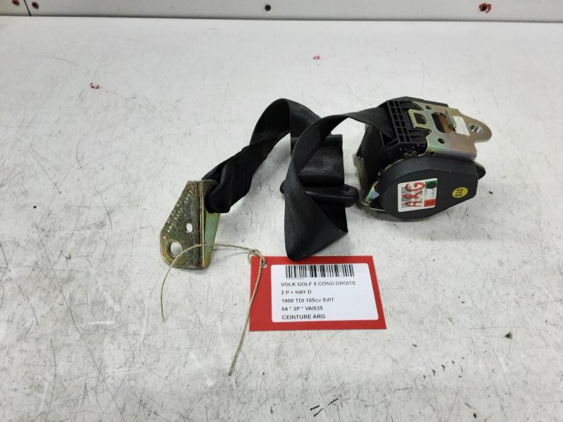REAR SEATBELT LEFT Vw GOLF V 11/03 - 08