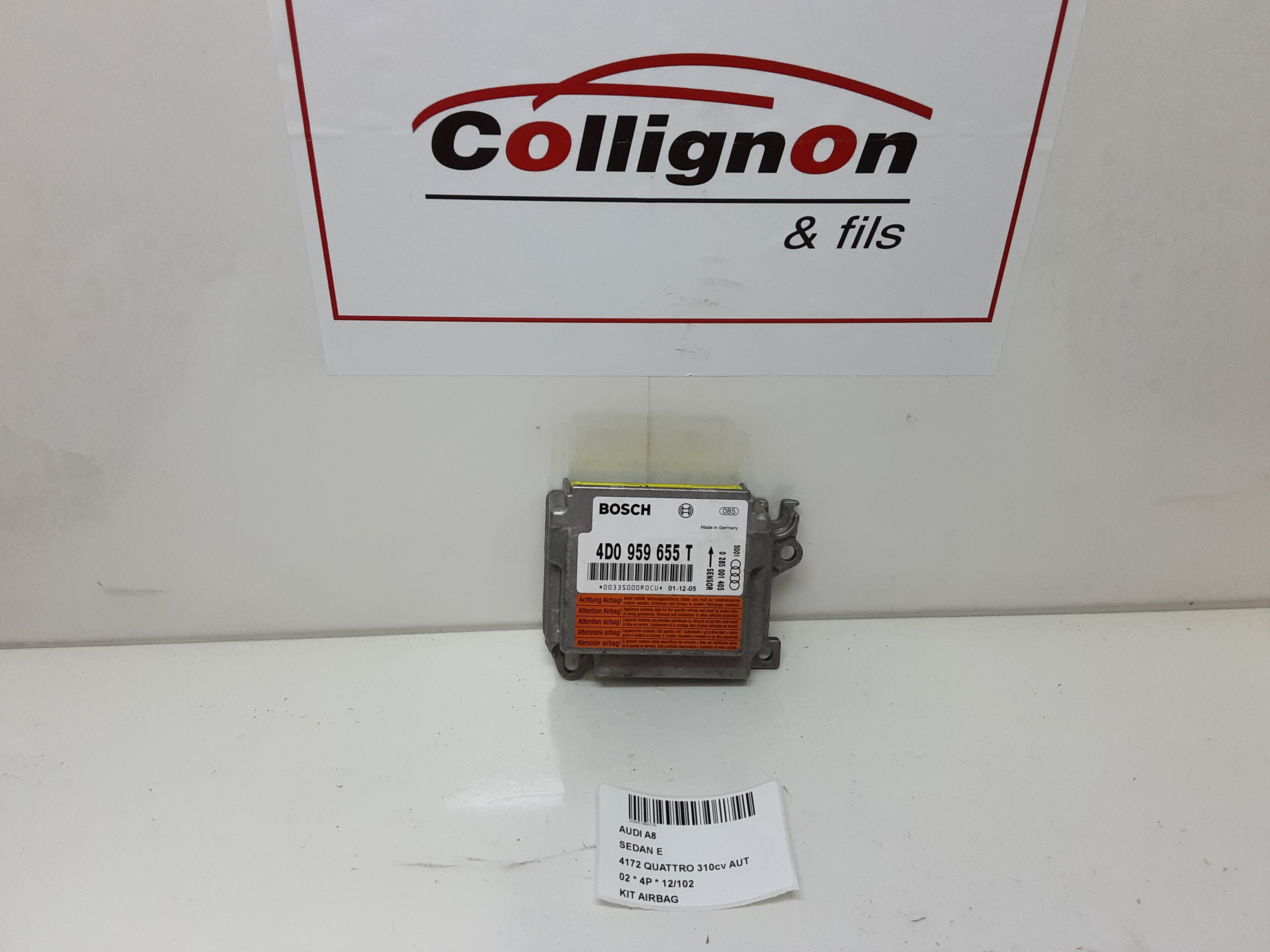 AIRBAG MODULE Audi A8 - 09/02