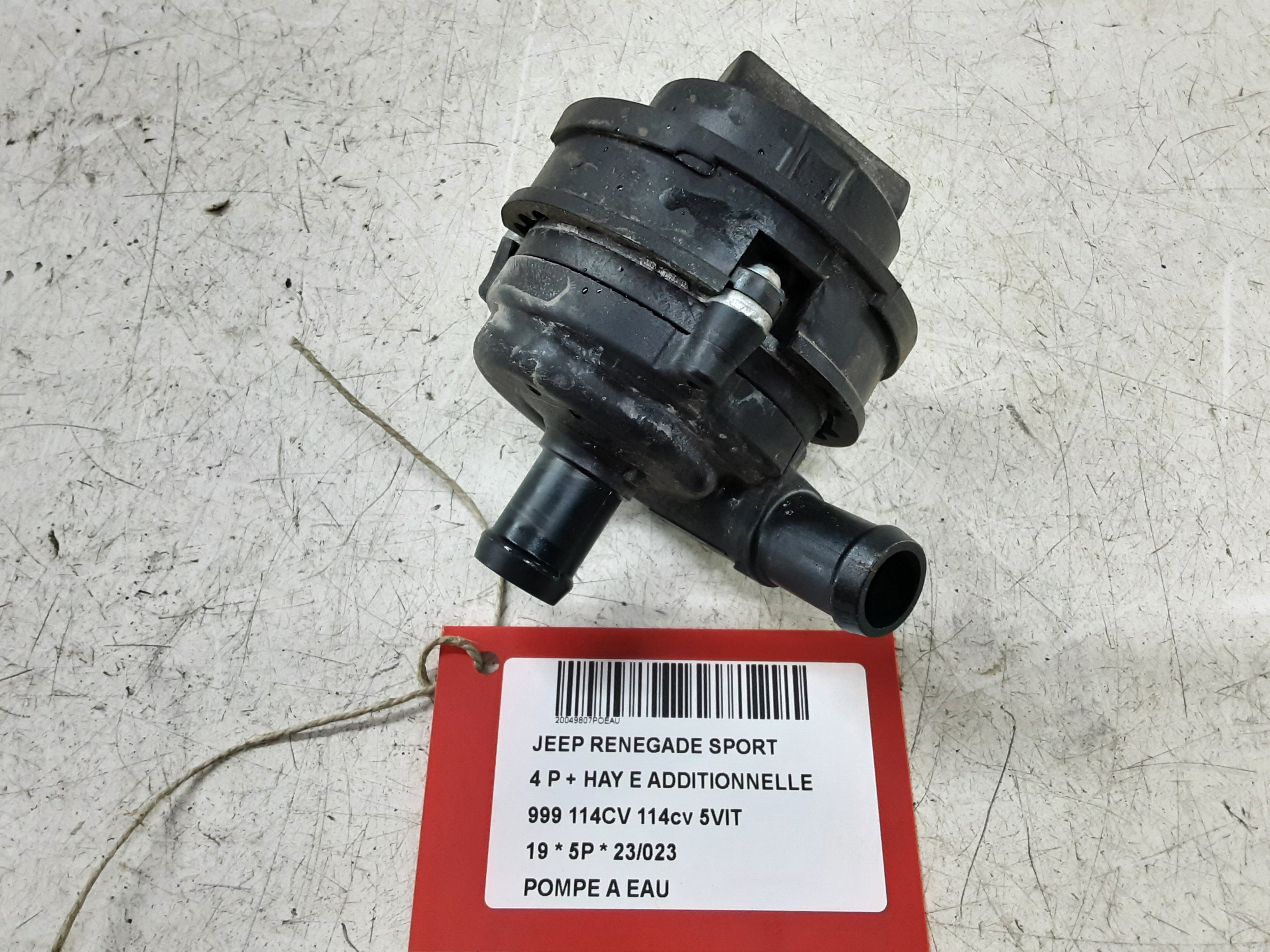 POMPE A EAU Jeep RENEGADE (1) 7/14 - 9/2018