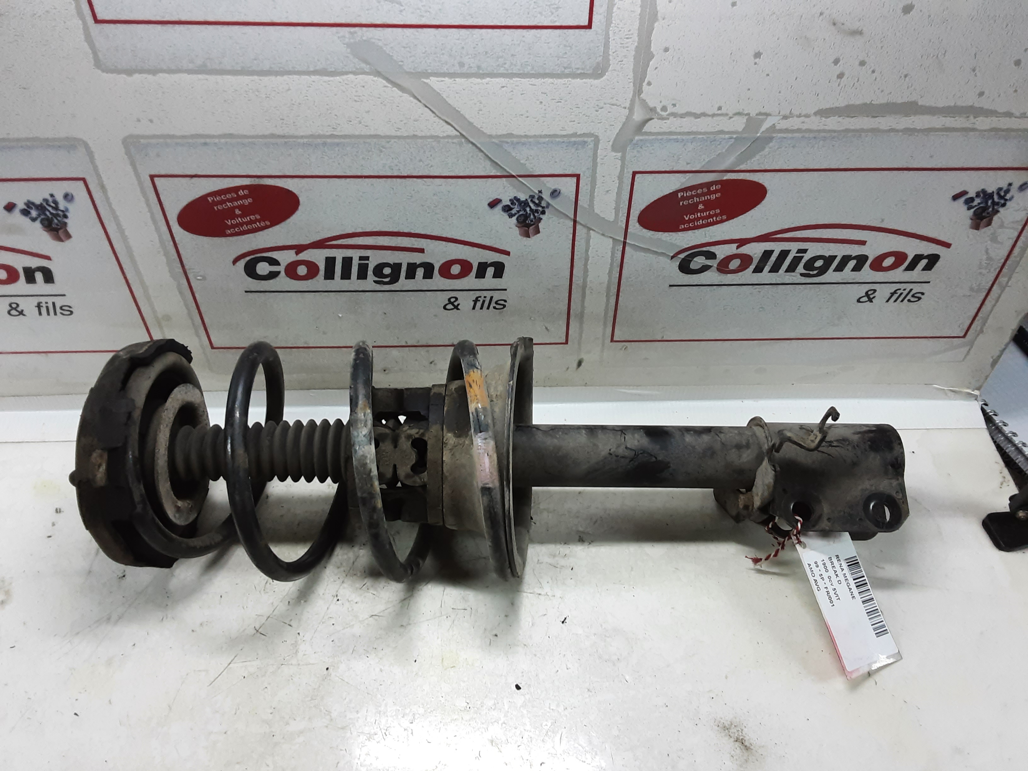SCHOKBREKER VOOR LINKS Renault MEGANE - 10/02