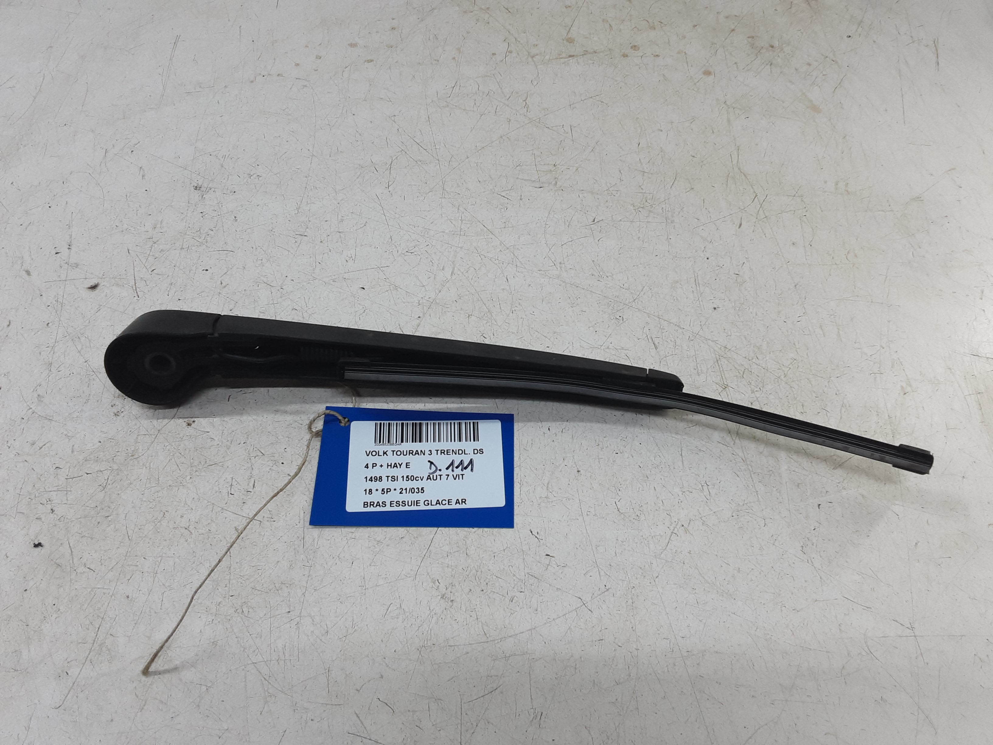 RUITENWISSERARM ACHTER Vw TOURAN 09/15+