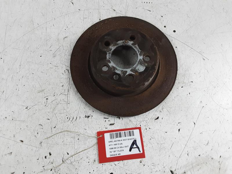 BREMSSCHEIBE HINTEN Opel ASTRA K 8/15 - 8/19 5P/D
