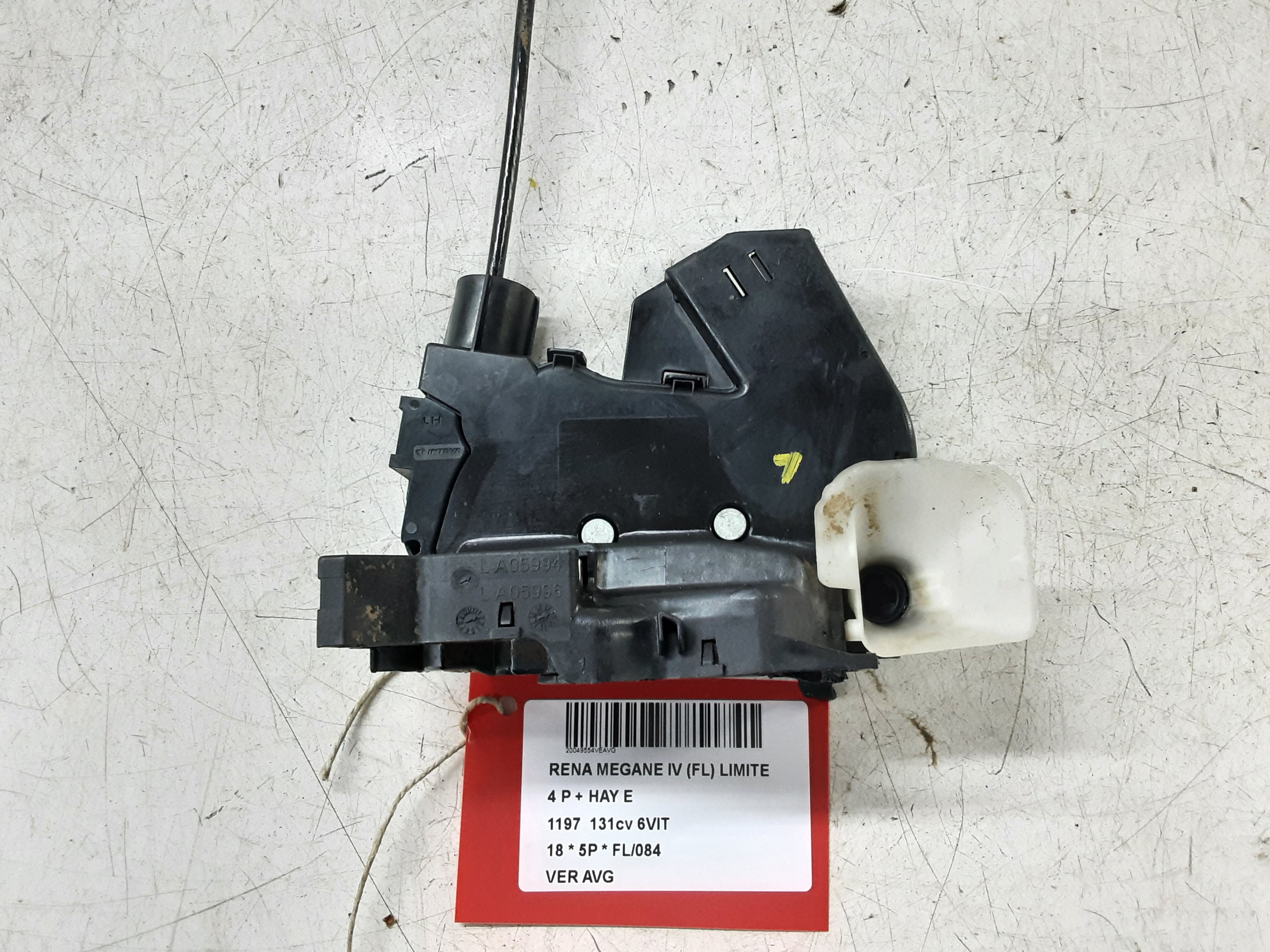 VERGRENDELING VOOR LINKS Renault MEGANE 5D 16+