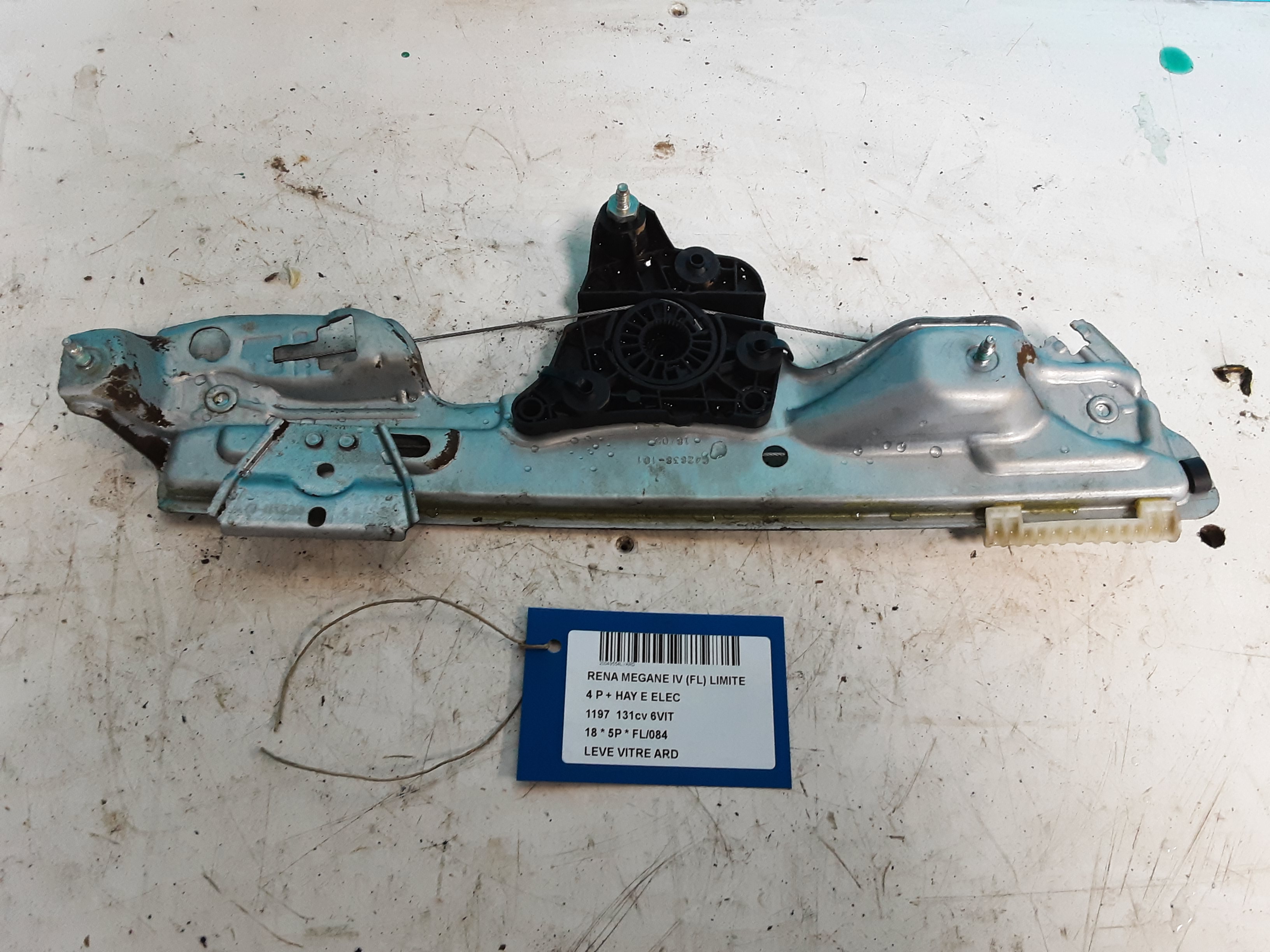 RUITMECHANISME ACHTER RECHTS Renault MEGANE 5D 16+