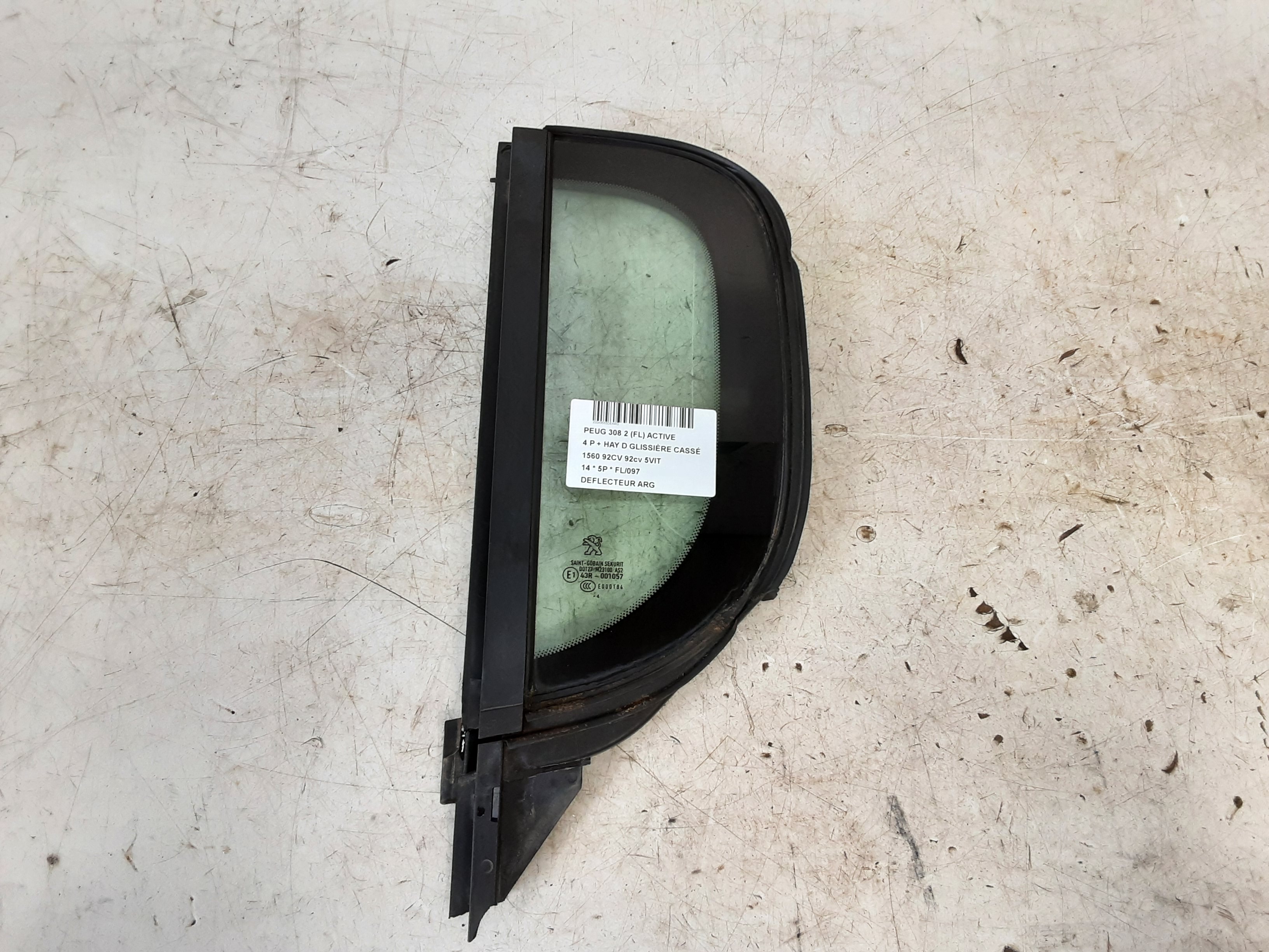 ZIJRUIT ACHTER LINKS Peugeot 308 (2) 9/13-6/17