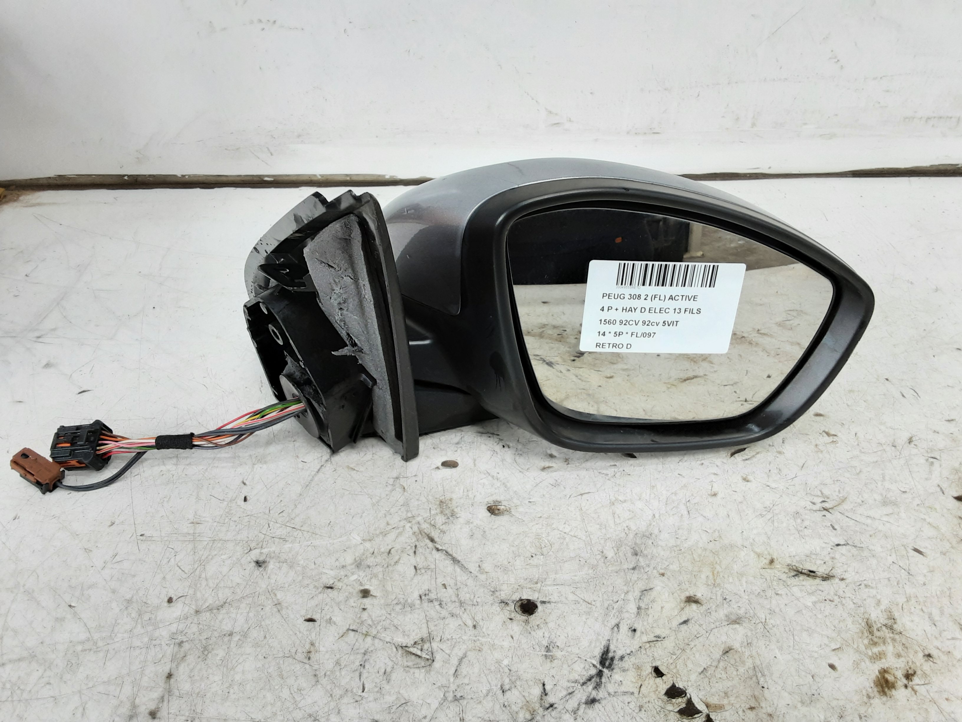 BUITENSPIEGEL RECHTS Peugeot 308 (2) 9/13-6/17