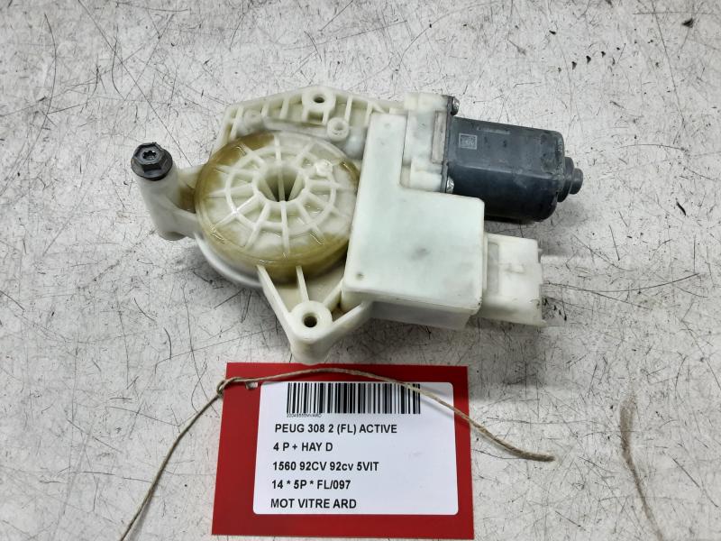 MOTOR RUITMECHANISME ACHTER RECHTS Peugeot 308 (2) 9/13-6/17