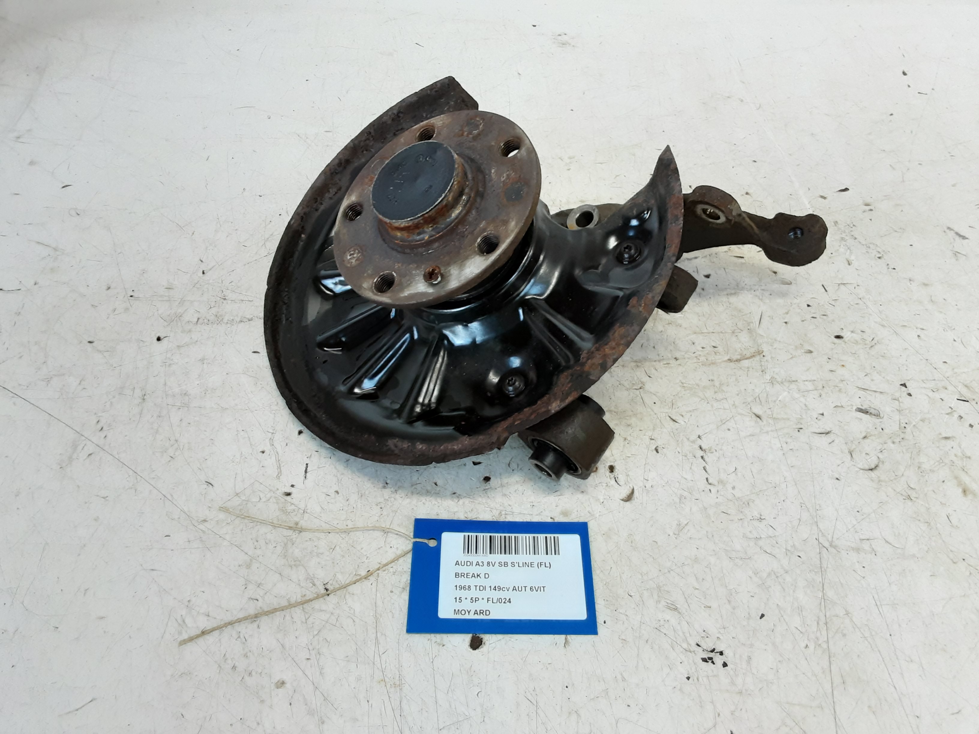 WIELNAAF ACHTER RECHTS Audi A3 3,5D 9/12 - 16
