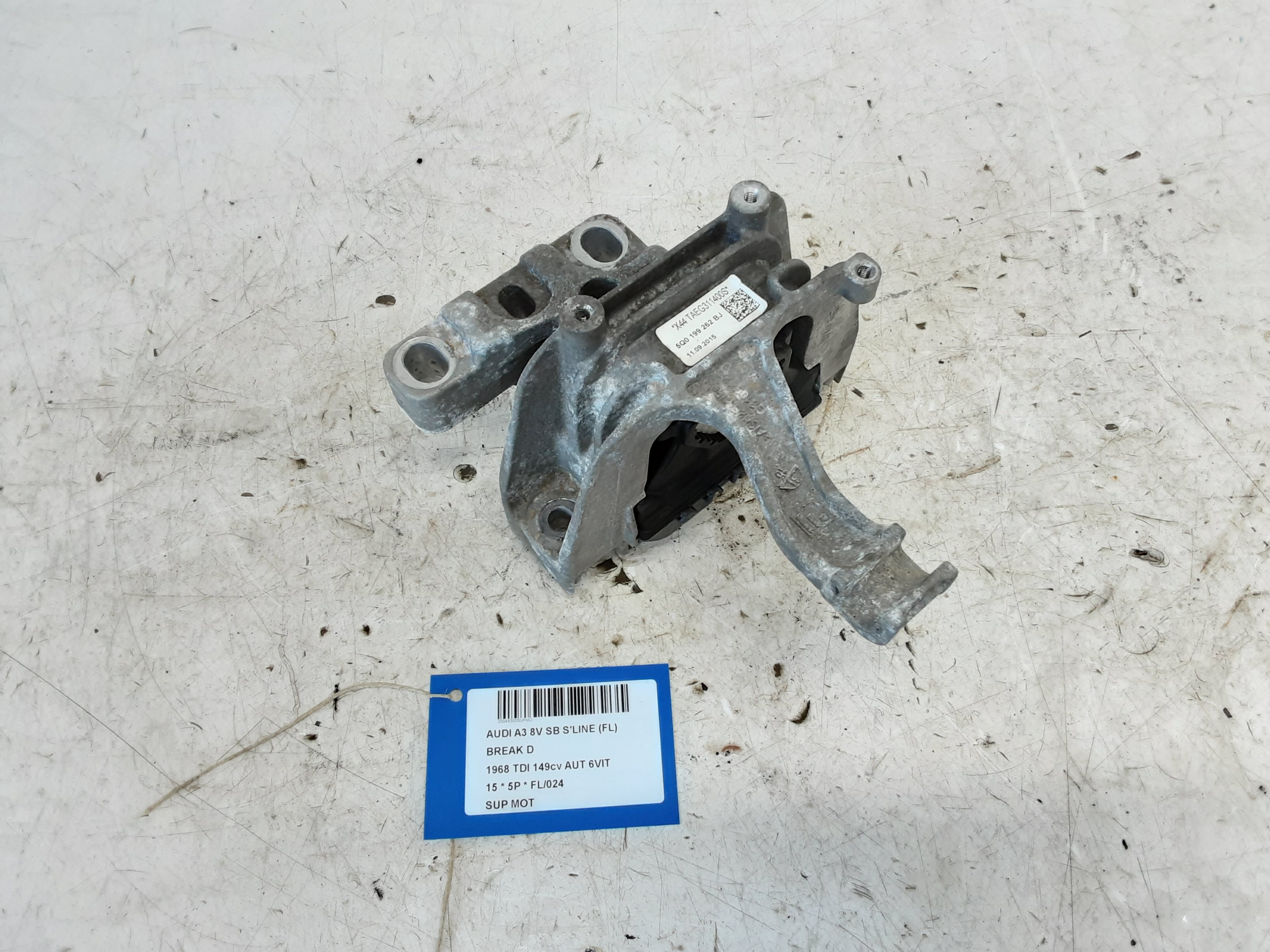 MOTORSTEUN Audi A3 3,5D 9/12 - 16