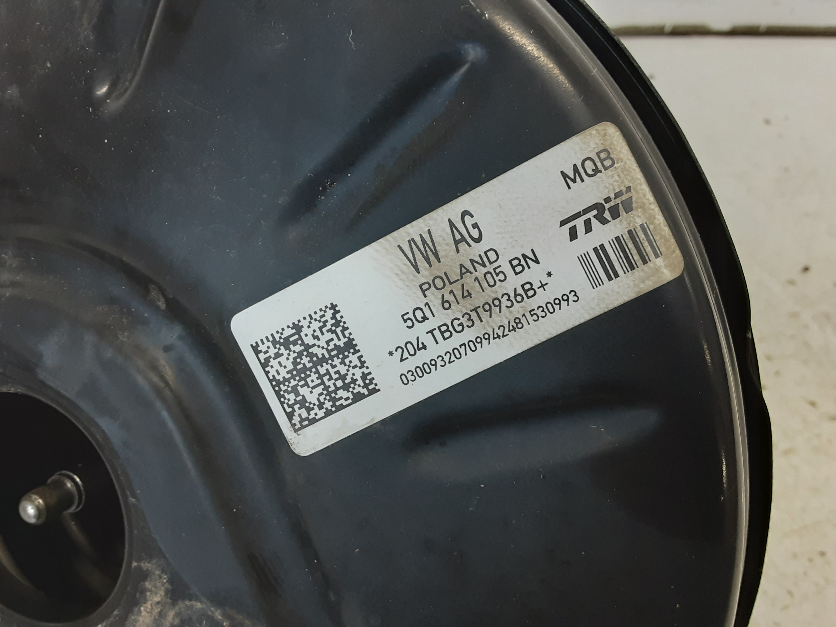 SERVO-FREIN Audi A3 3,5D 9/12 - 16