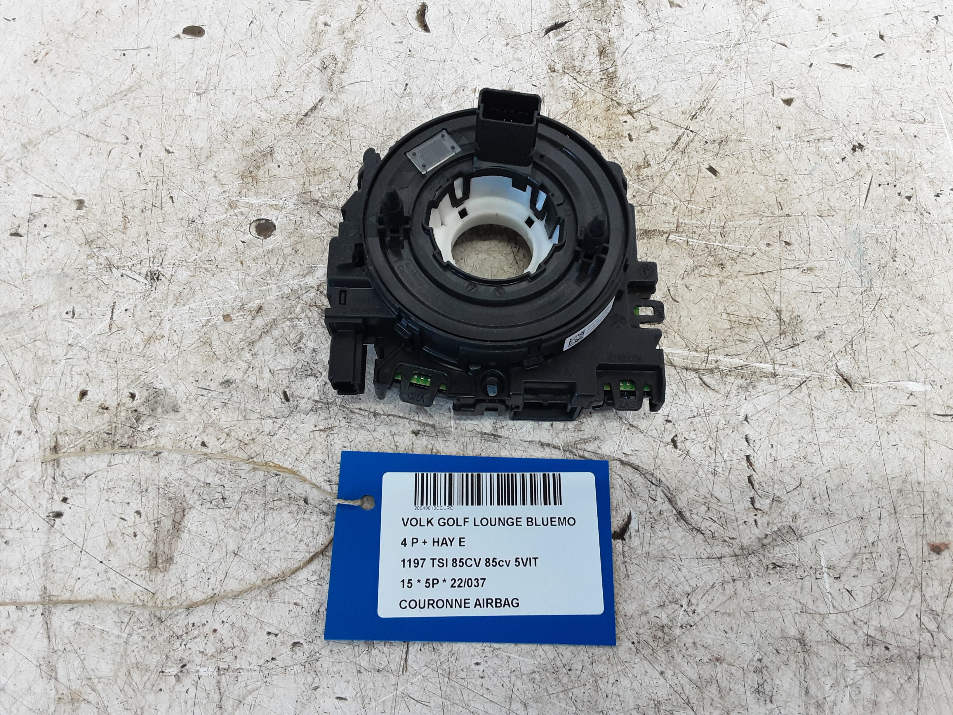 AIRBAGRING Vw GOLF VII 11/12 - 17