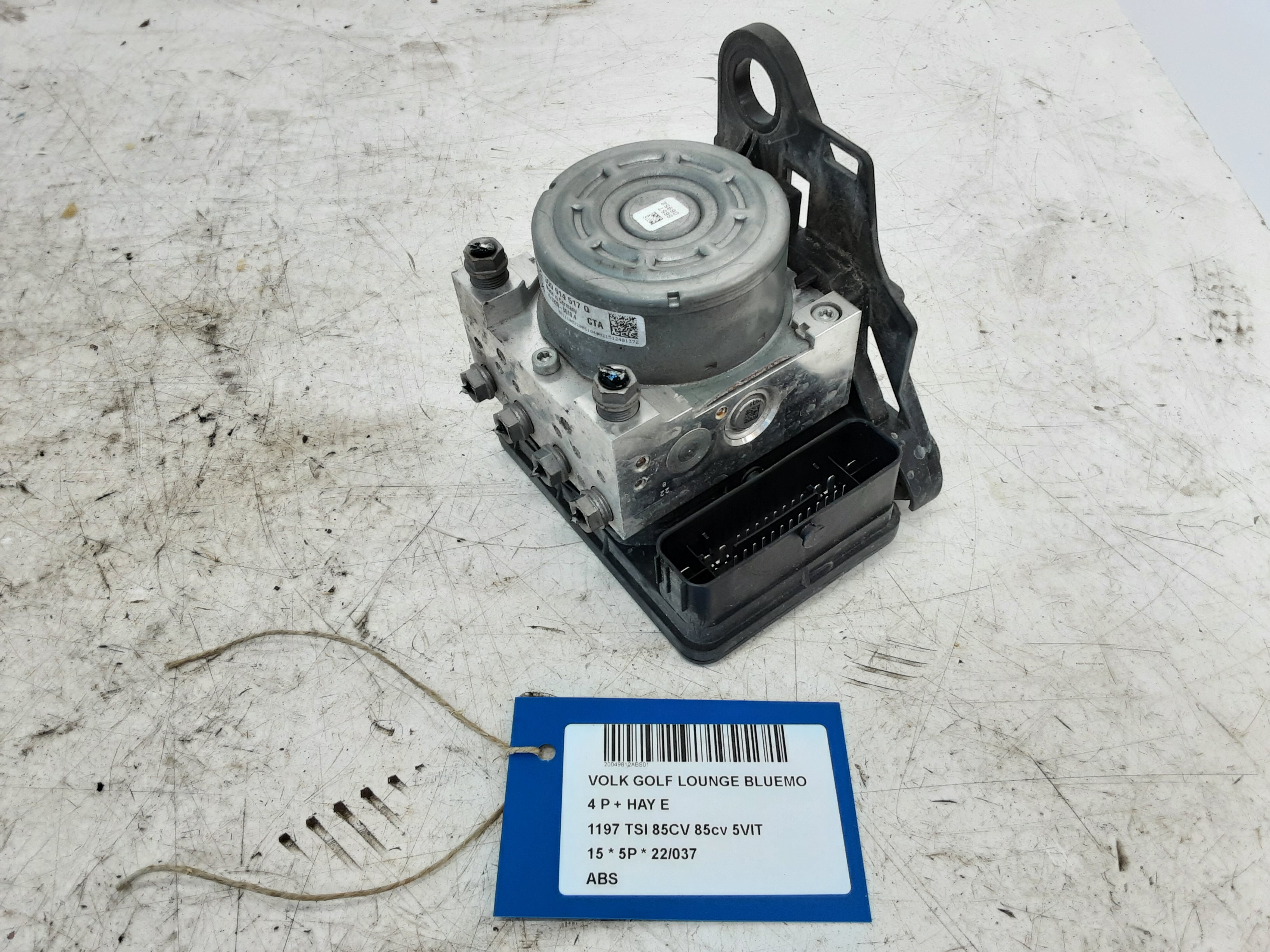 SYSTEME ABS Vw GOLF VII 11/12 - 17