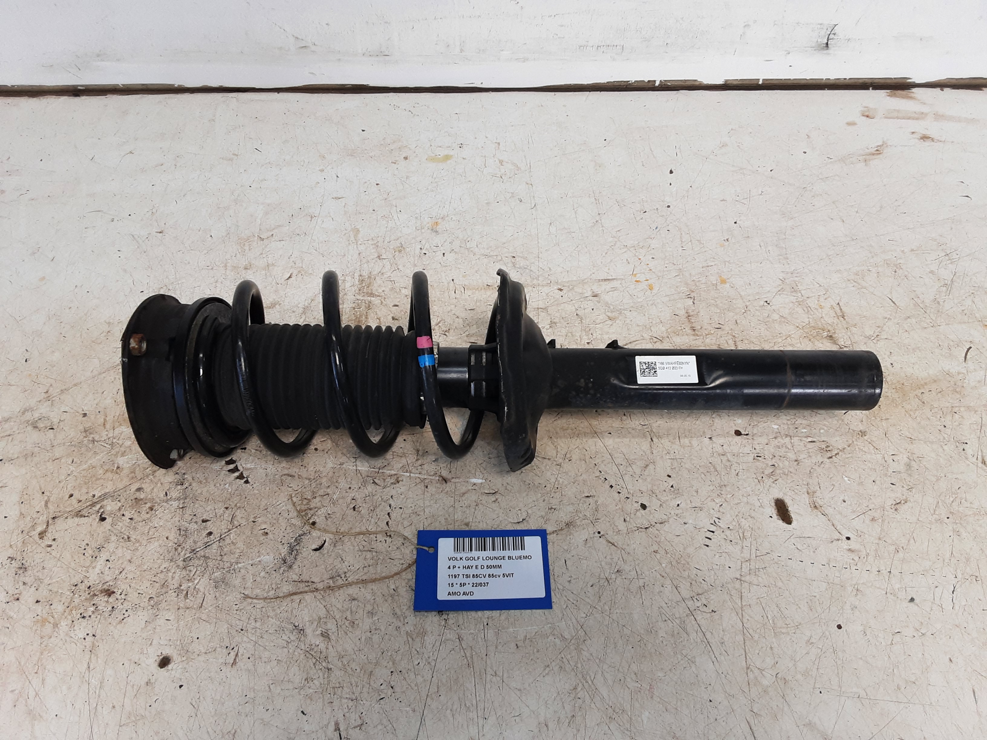 SCHOKBREKER VOOR RECHTS Vw GOLF VII 11/12 - 17