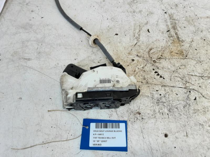 VERROUILLAGE DE PORTE AVANT DROITE Vw GOLF VII 11/12 - 17