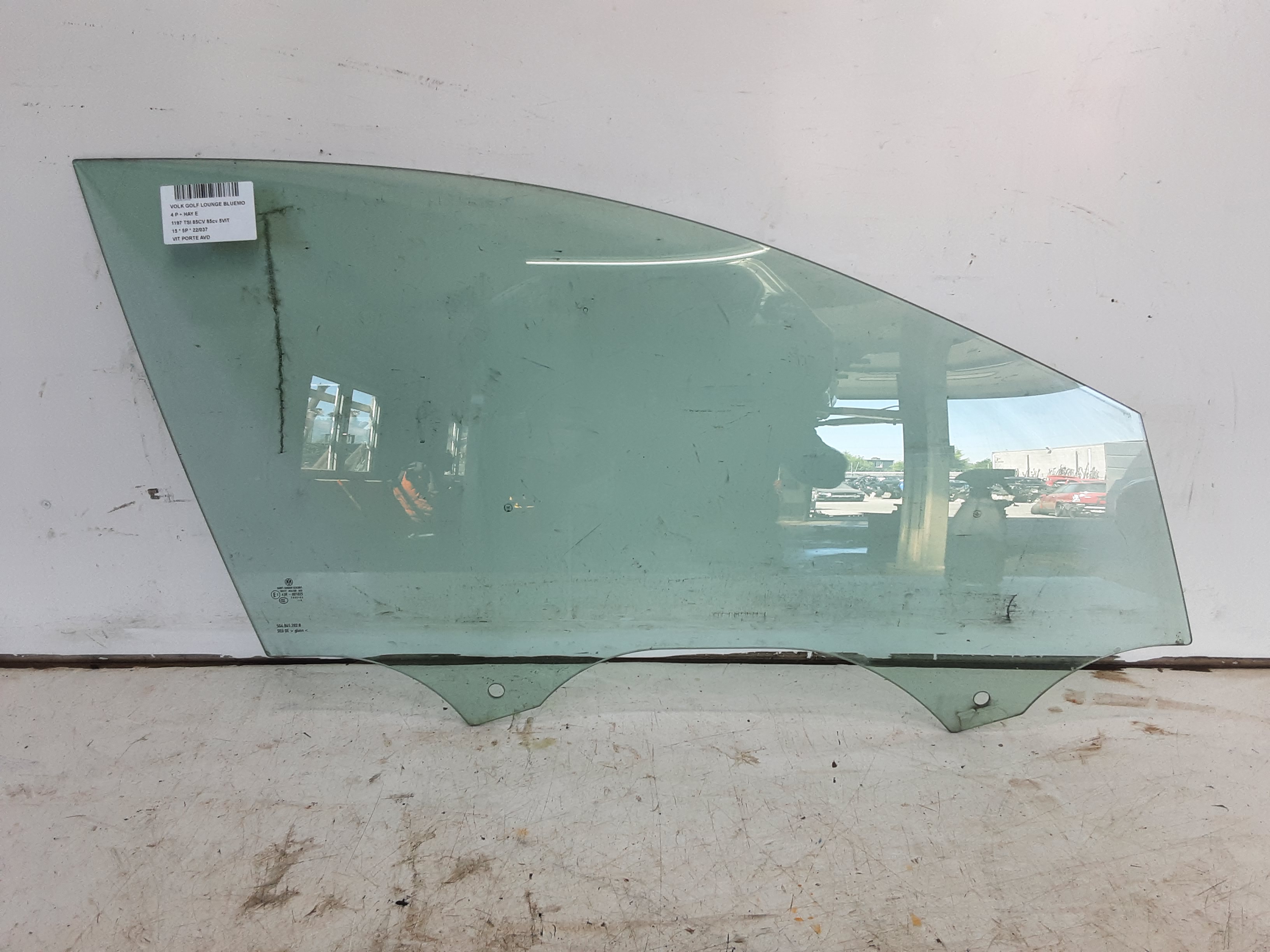 VITRE DE PORTE AVANT DROITE Vw GOLF VII 11/12 - 17