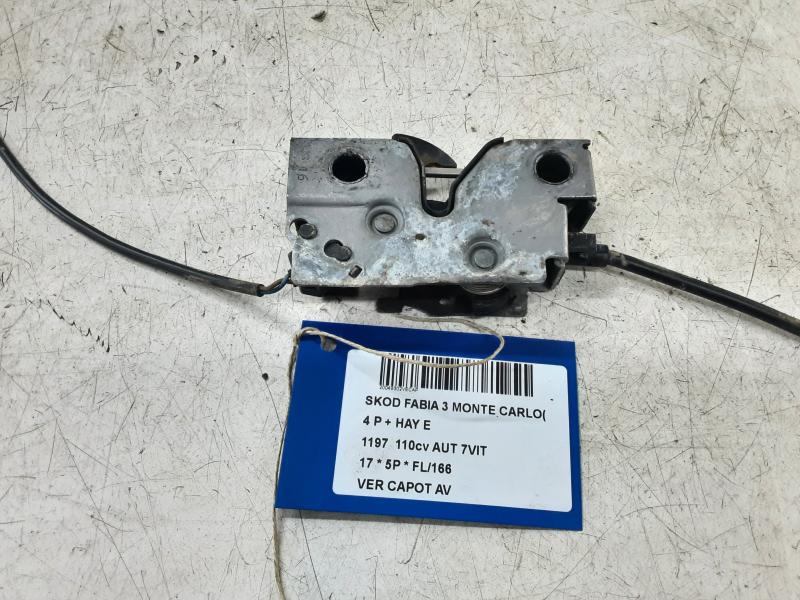 VERGRENDELING MOTORKAP Skoda FABIA (NJ) MK3 10/14 -9/18