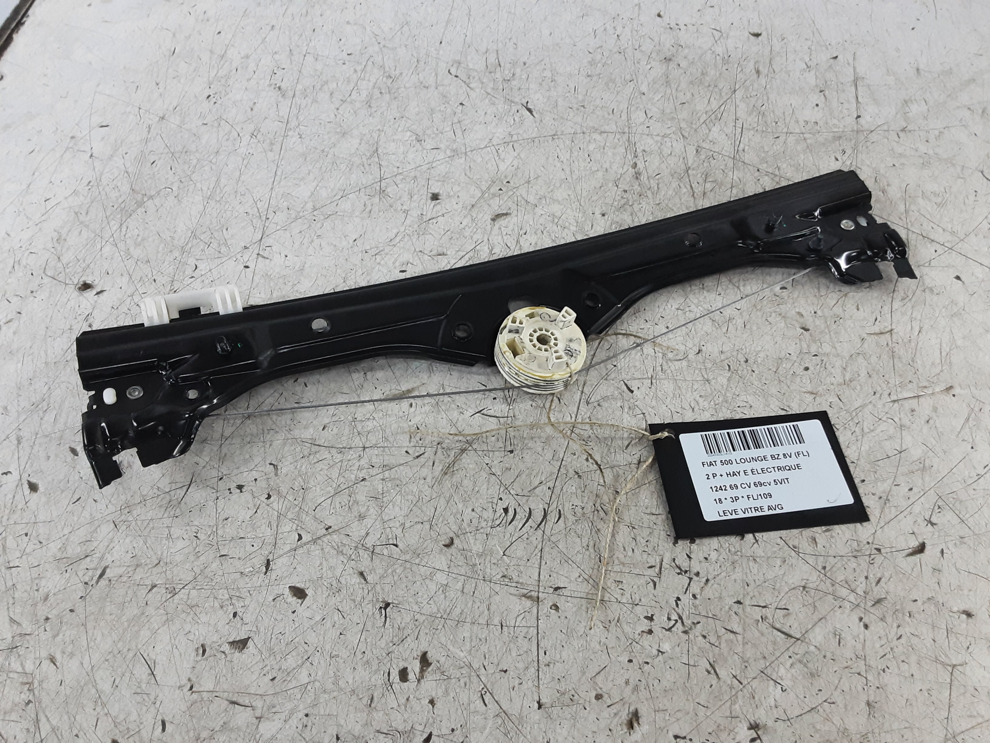 RUITMECHANISME VOOR LINKS Fiat 500 7/15+