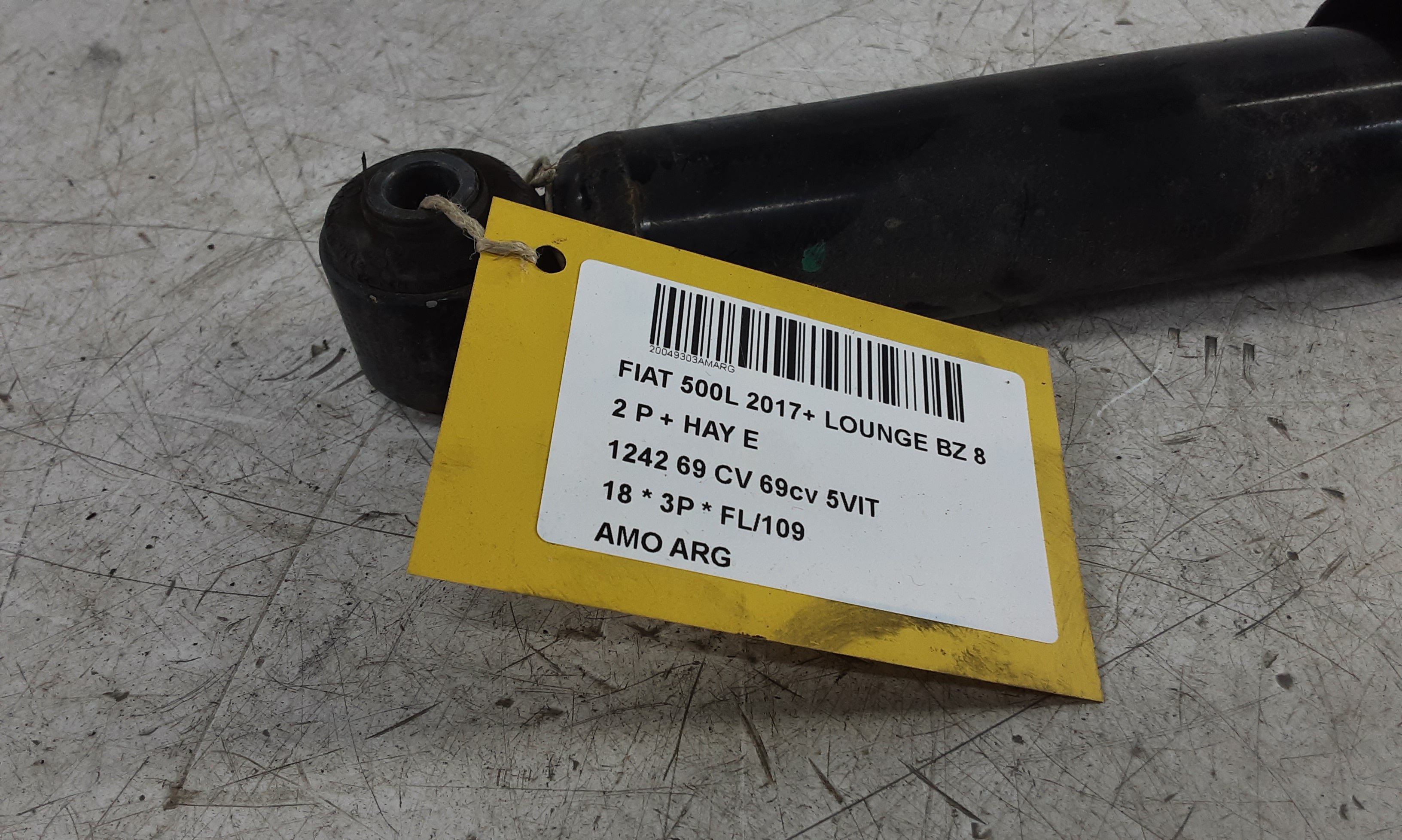 FEDERBEIN HINTER LINKS Fiat 500 7/15+