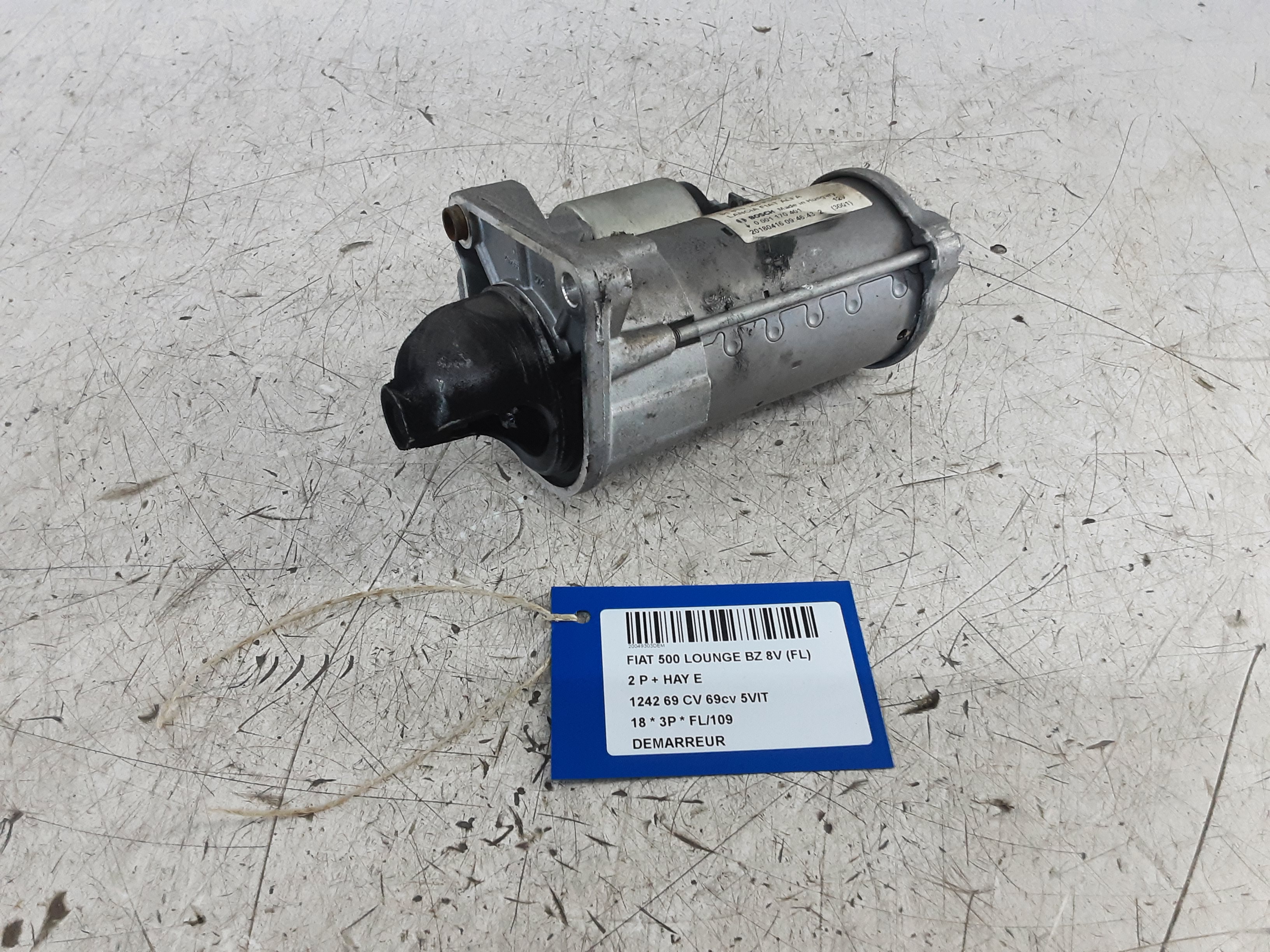 STARTMOTOR Fiat 500 7/15+