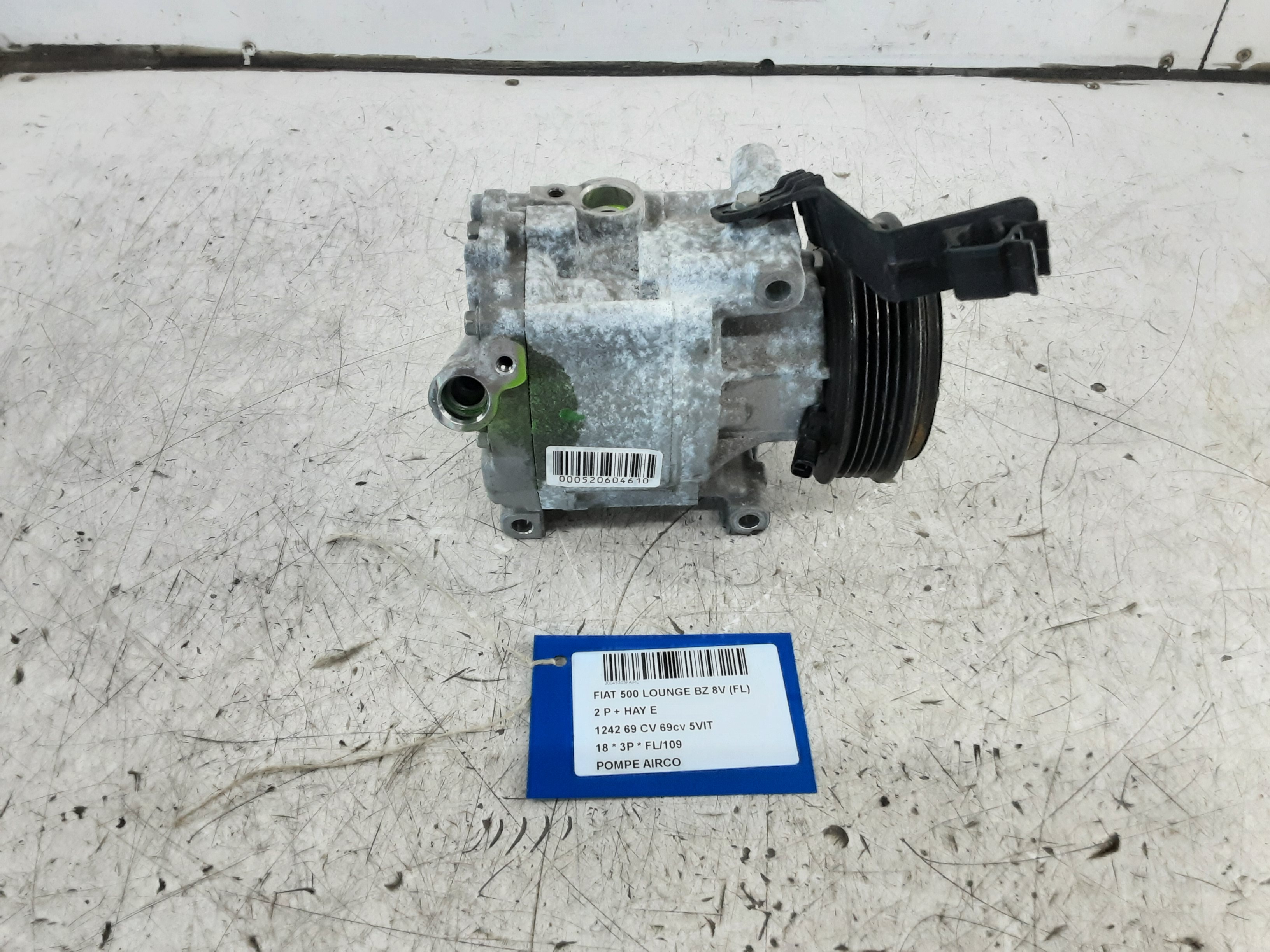 AIRCO POMP Fiat 500 7/15+