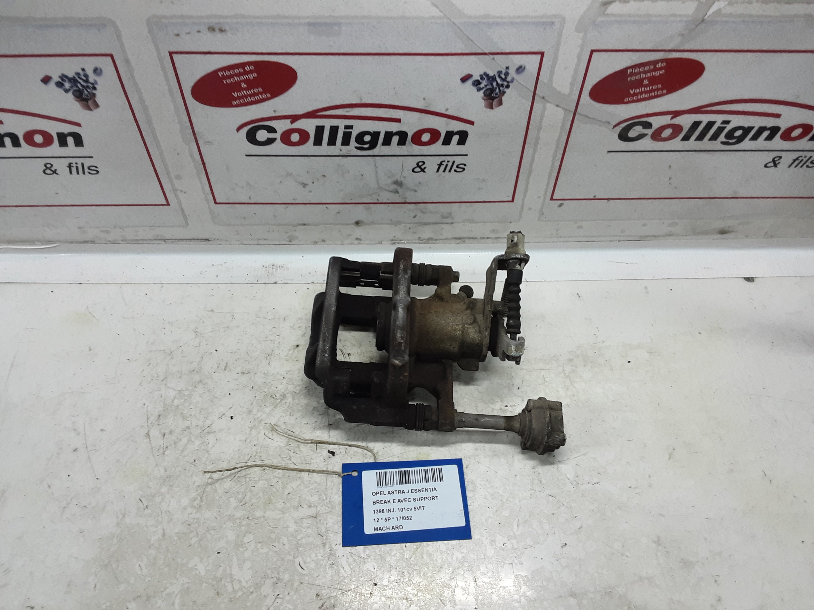 REMKLAUW ACHTER RECHTS Opel ASTRA J 10 - 15 5P/D