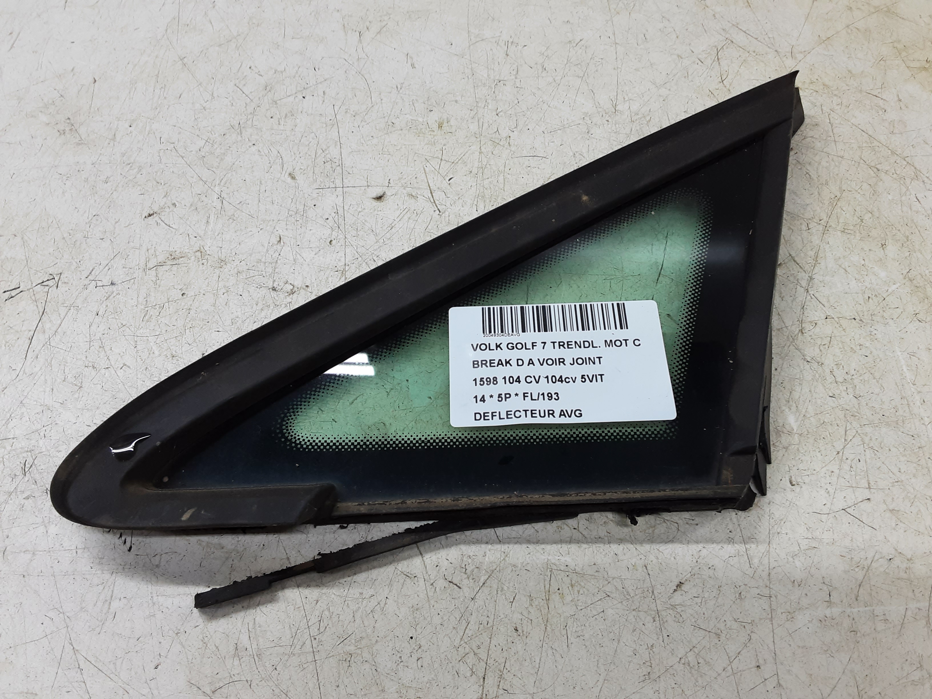 ZIJRUIT VOOR LINKS Vw Golf