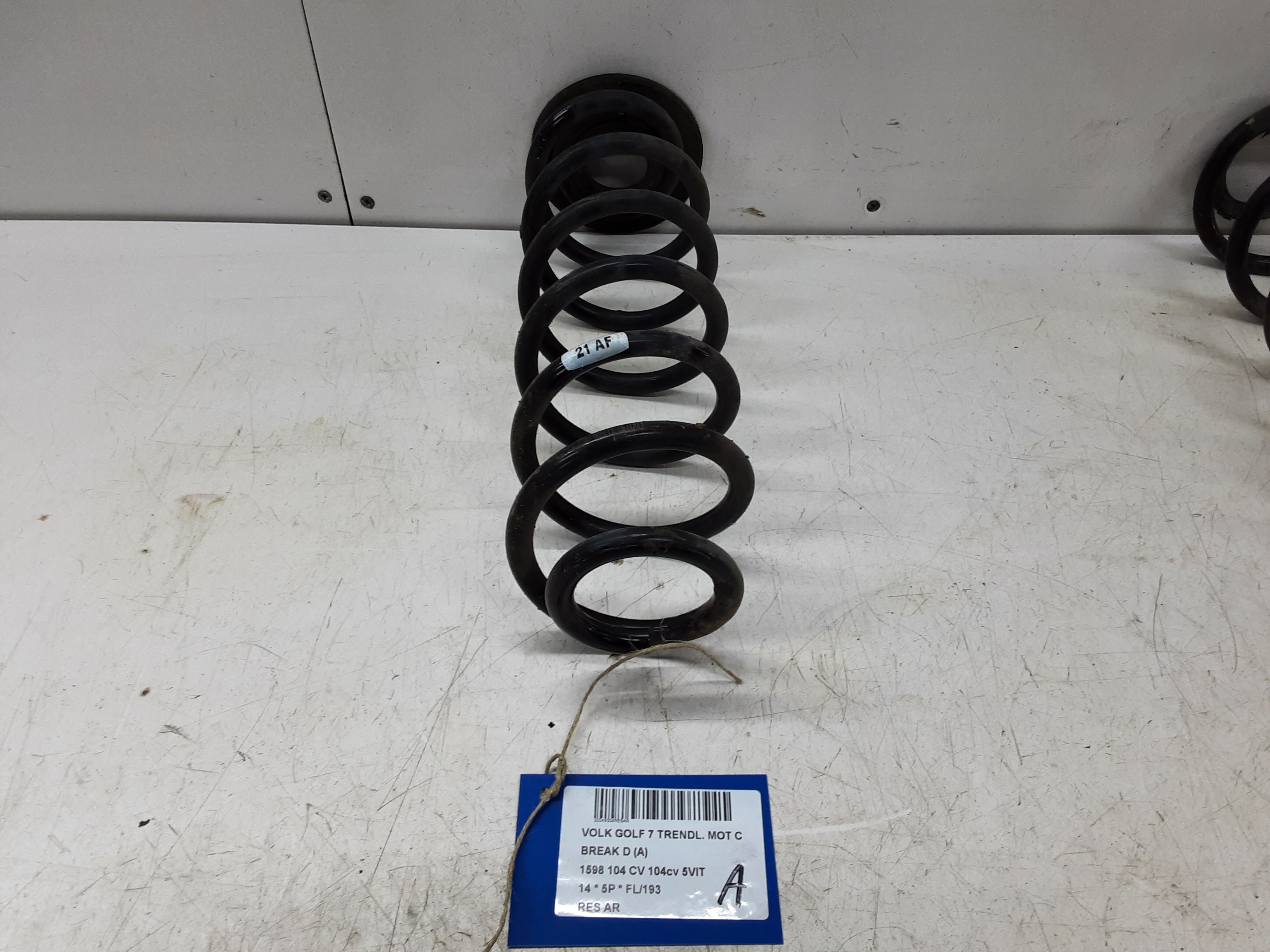 RESSORT ARRIERE Vw GOLF VII 11/12 - 17