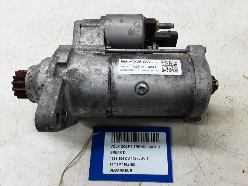 STARTMOTOR Vw GOLF VII 11/12 - 17