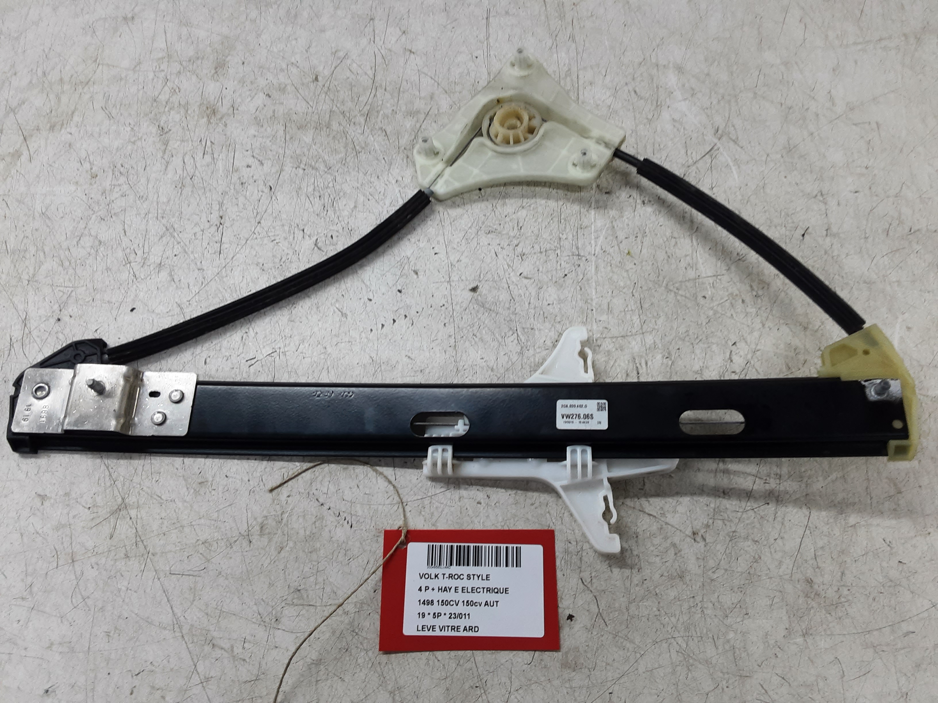 RUITMECHANISME ACHTER RECHTS Vw T-ROC 10/17 - 4/22