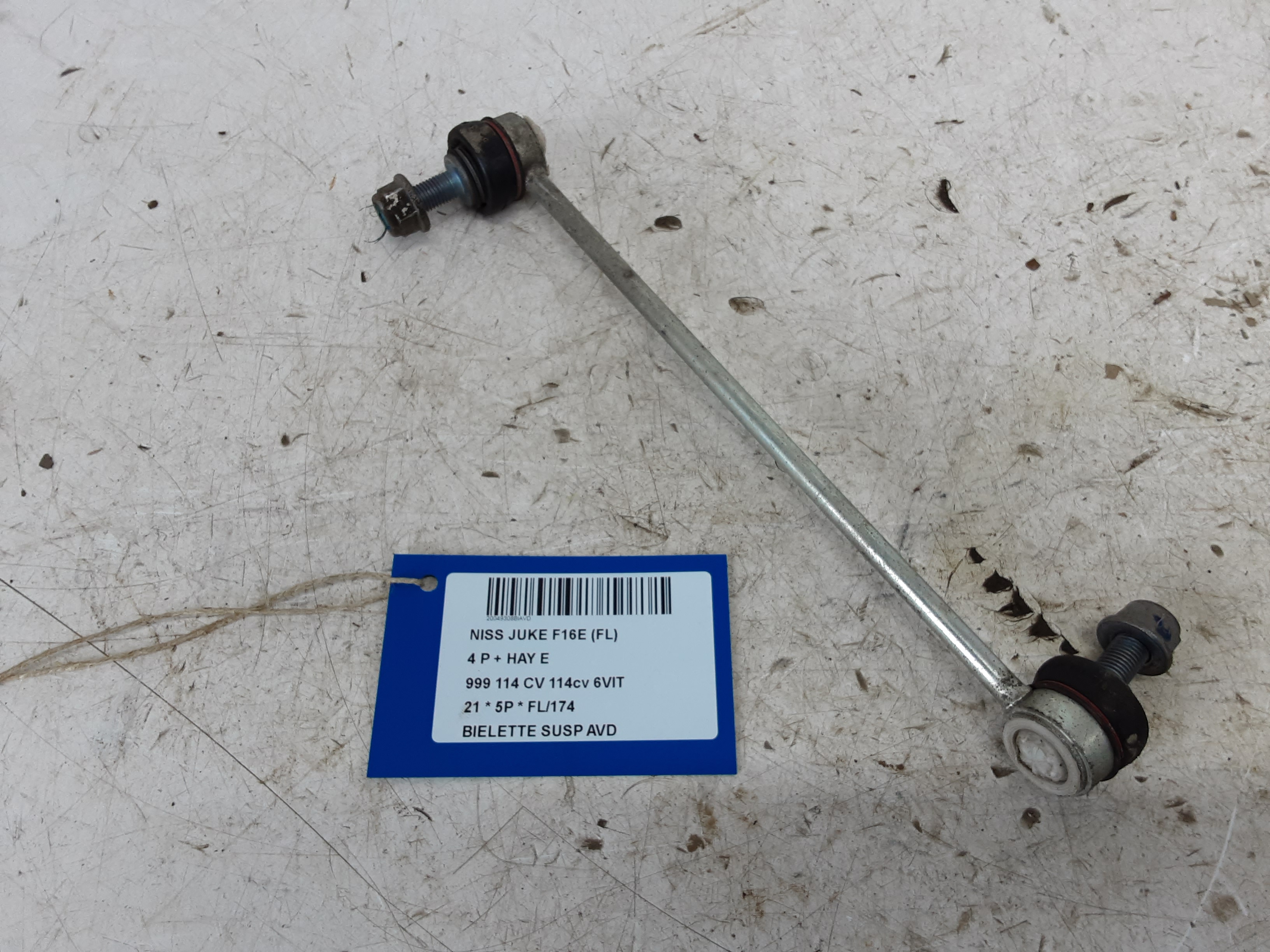 BIELETTE DE SUSPENSION AVANT DROITE Nissan JUKE 8/19+