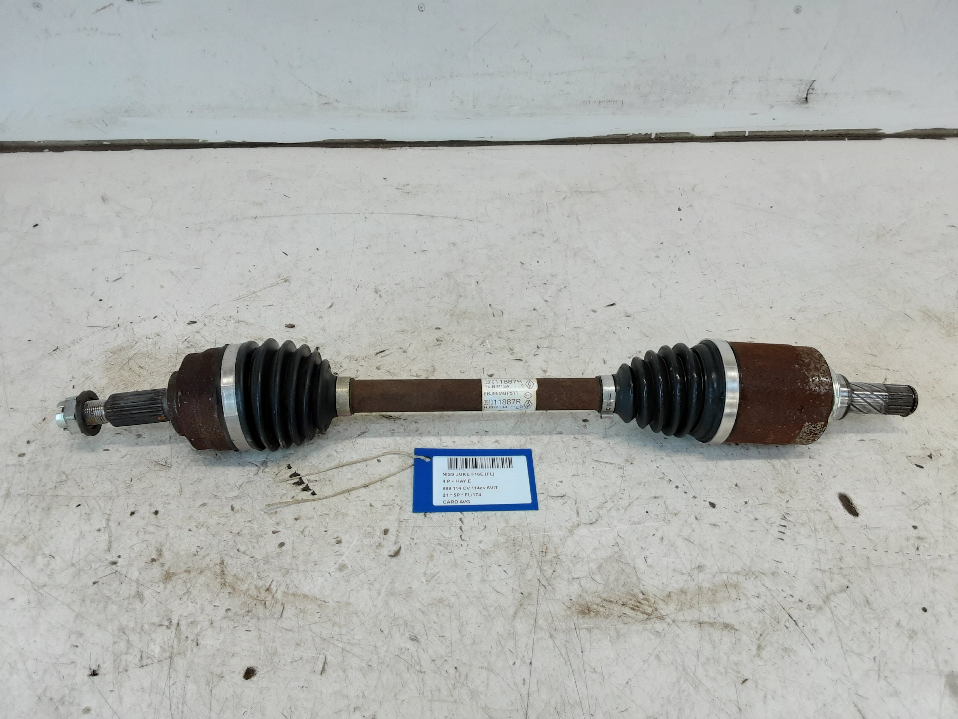 CARDAN AVANT GAUCHE Nissan JUKE 8/19+